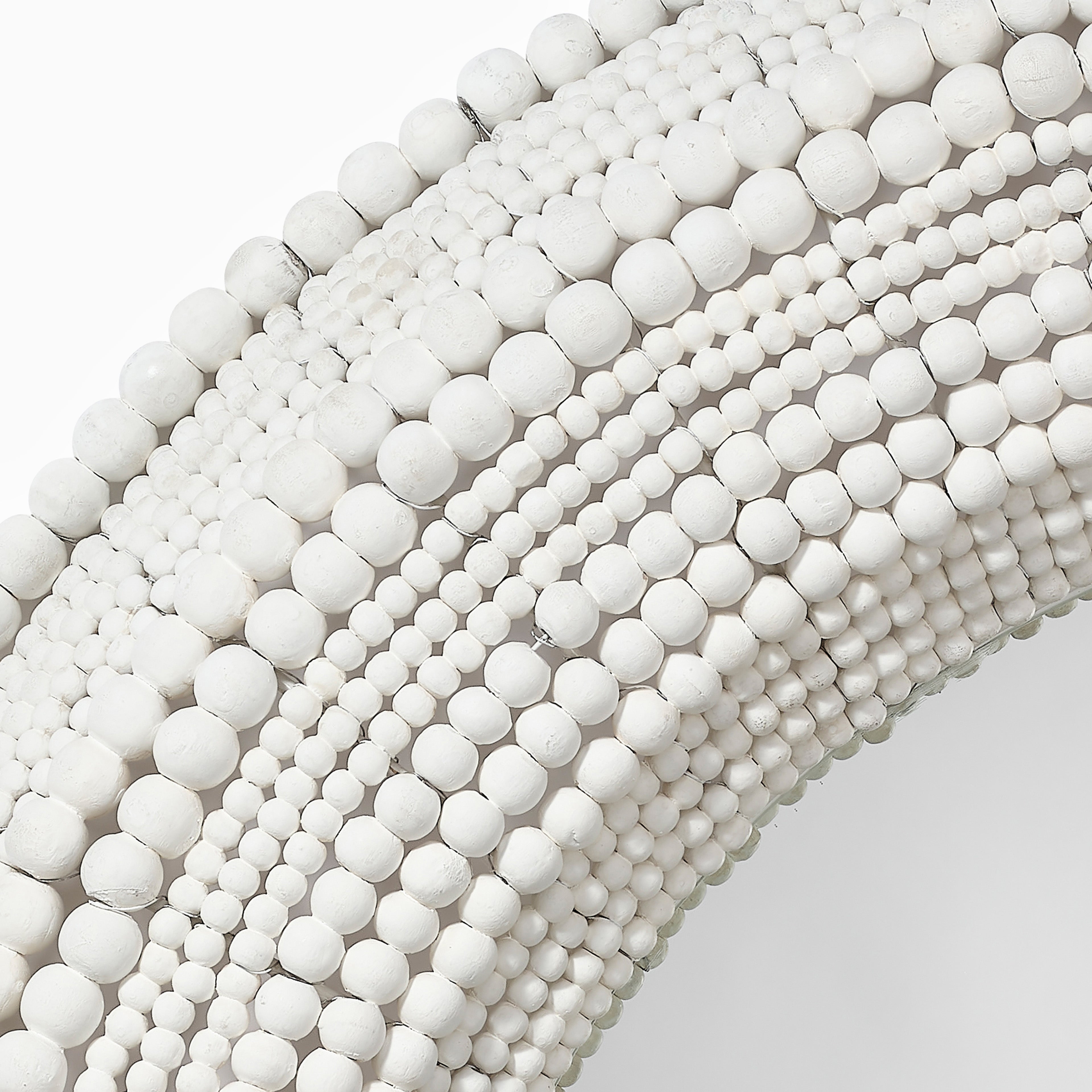 Arlena Mirror in White