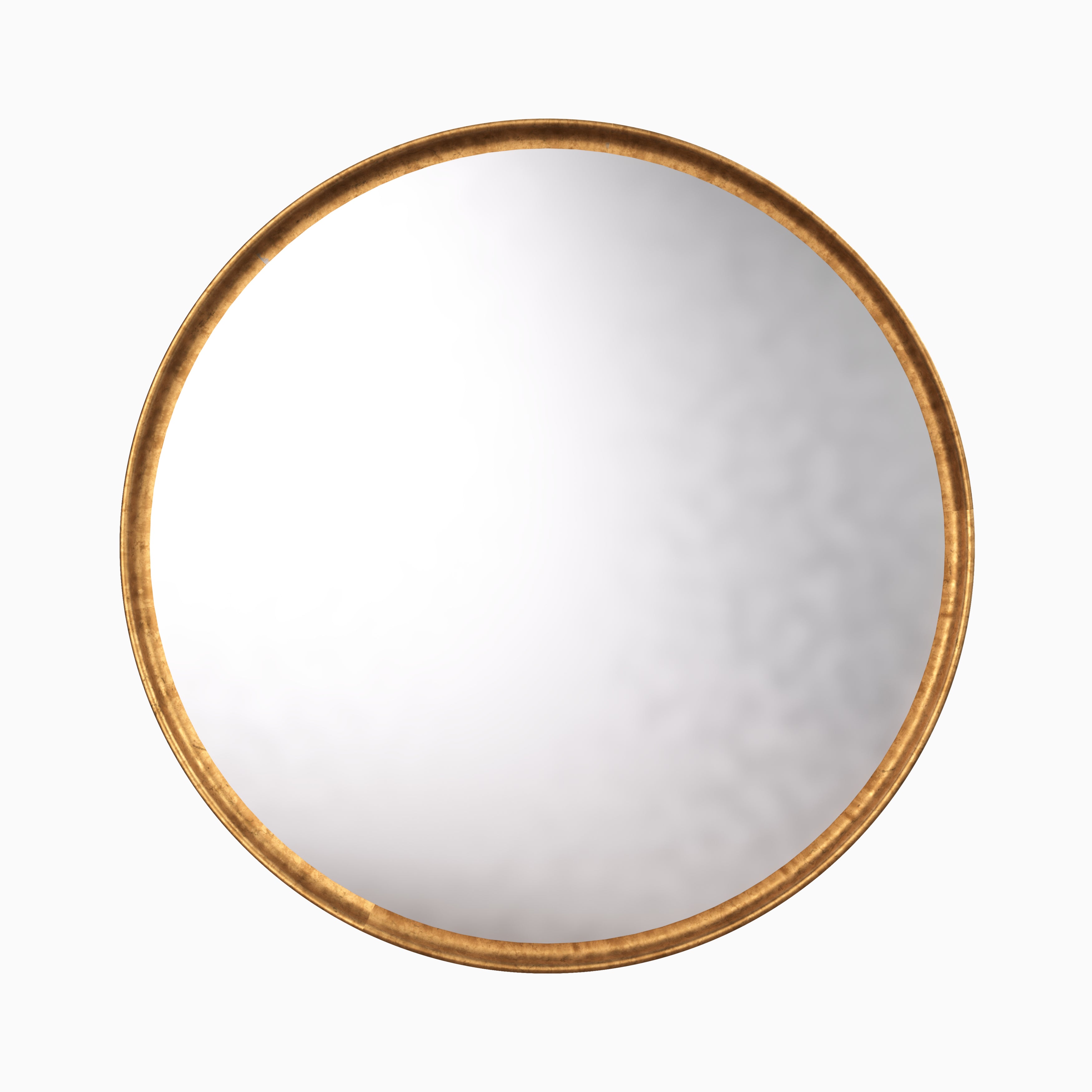 Evelora Mirror in Gold Leaf