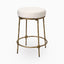 Aaron Counter Stool in Antique Brass