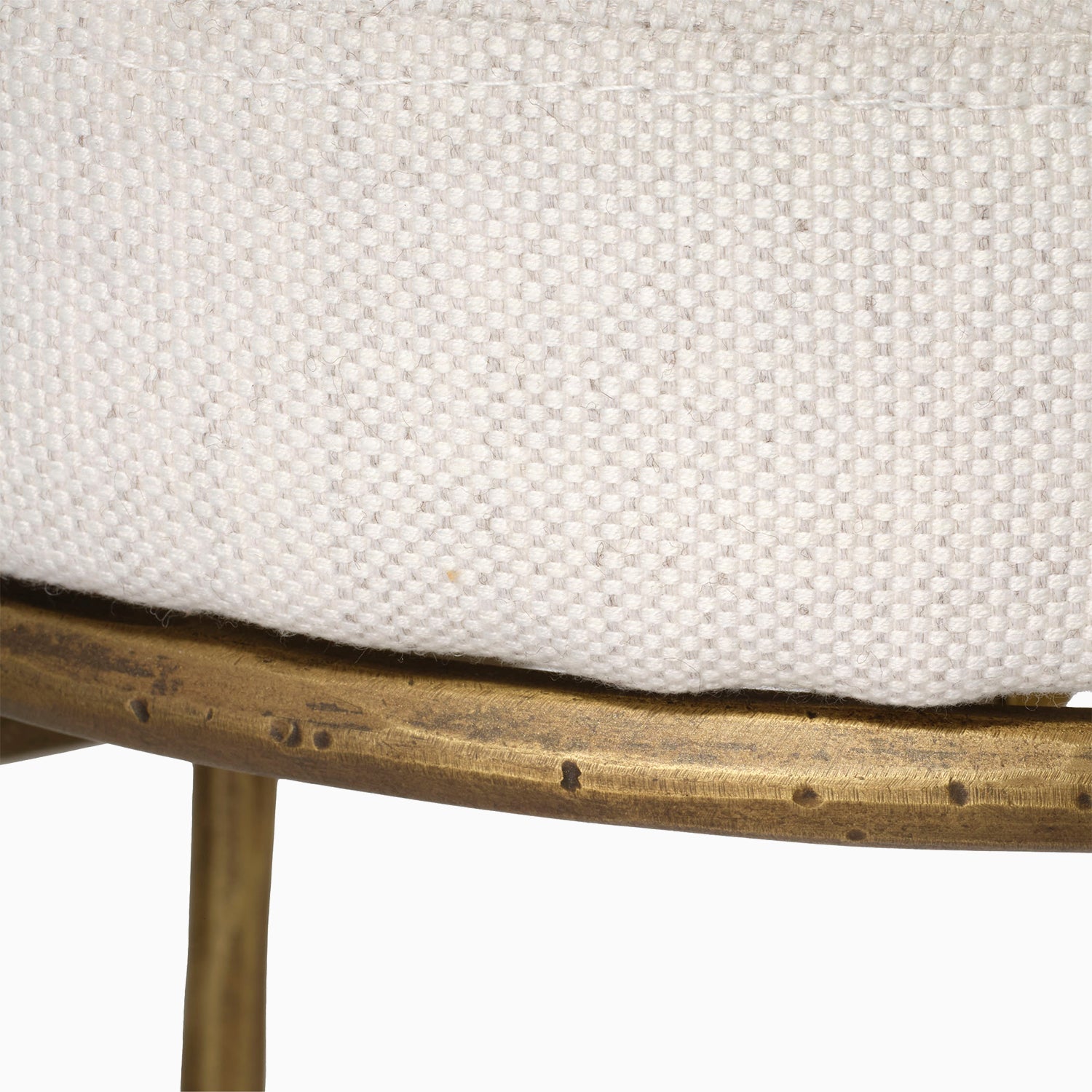 Aaron Counter Stool in Antique Brass