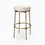 Aaron Bar Stool in Antique Brass