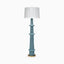 Piero Floor Lamp in Blue