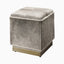 Orvius Ottoman in Grey