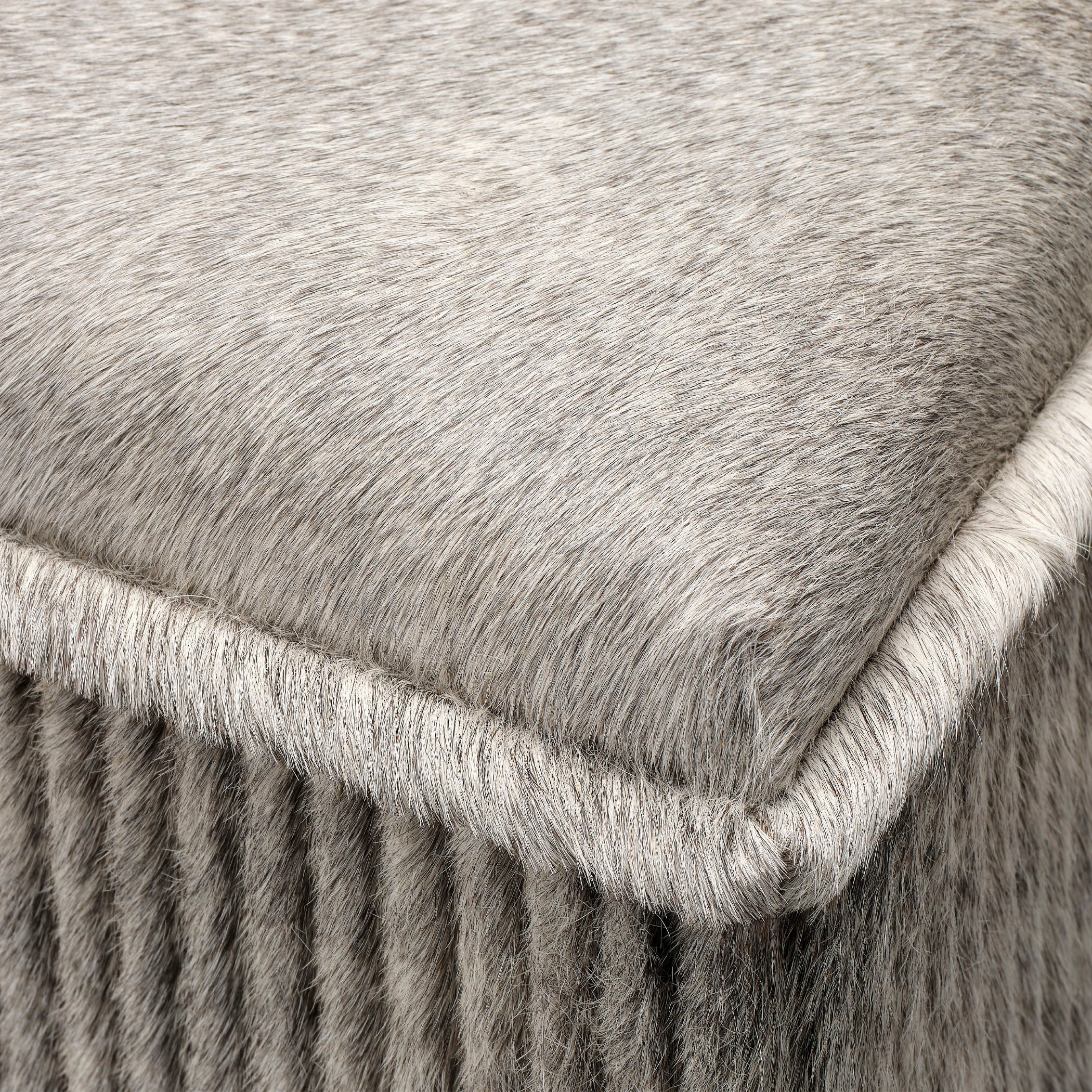 Orvius Ottoman in Grey