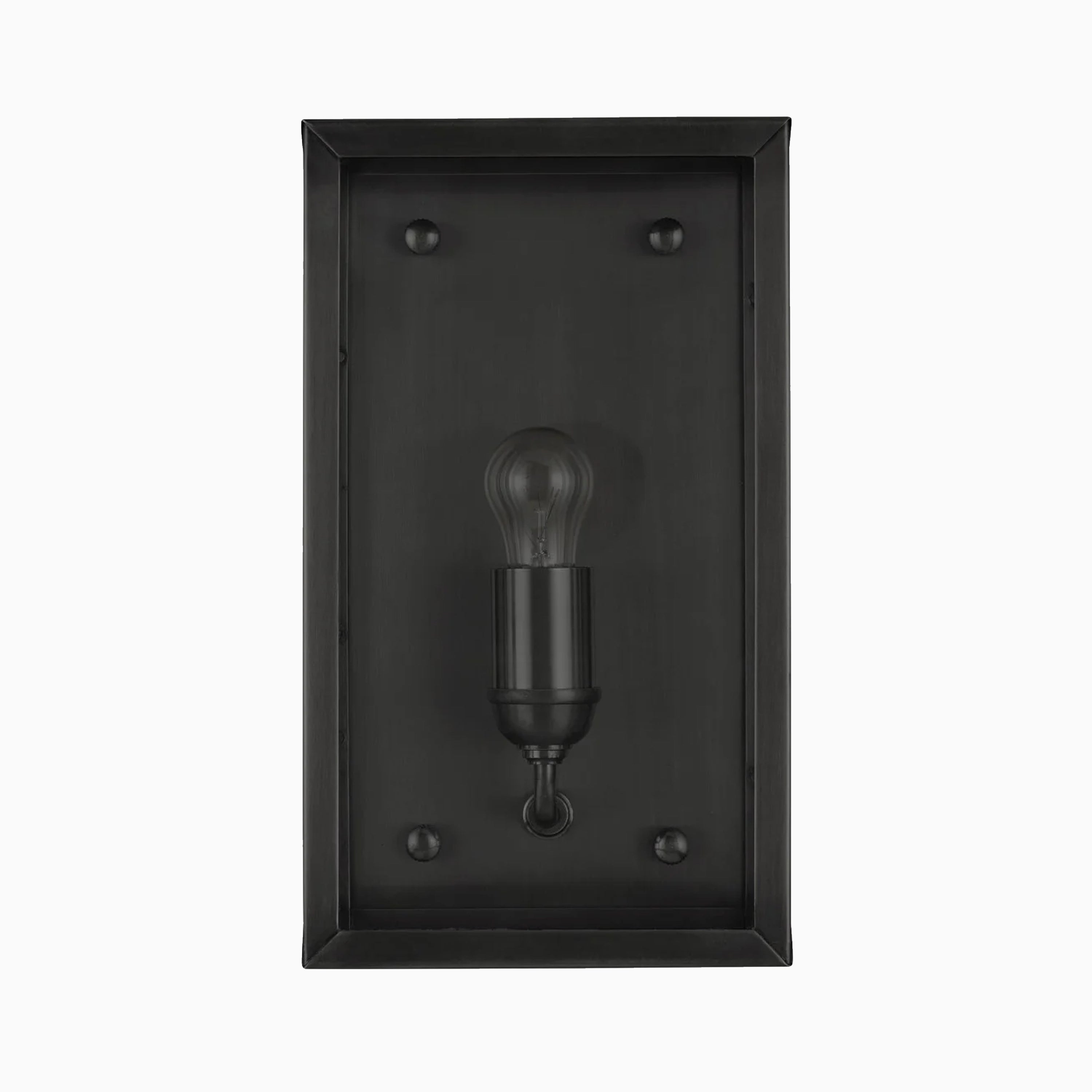 Bracken Outdoor Wall Sconce in Black