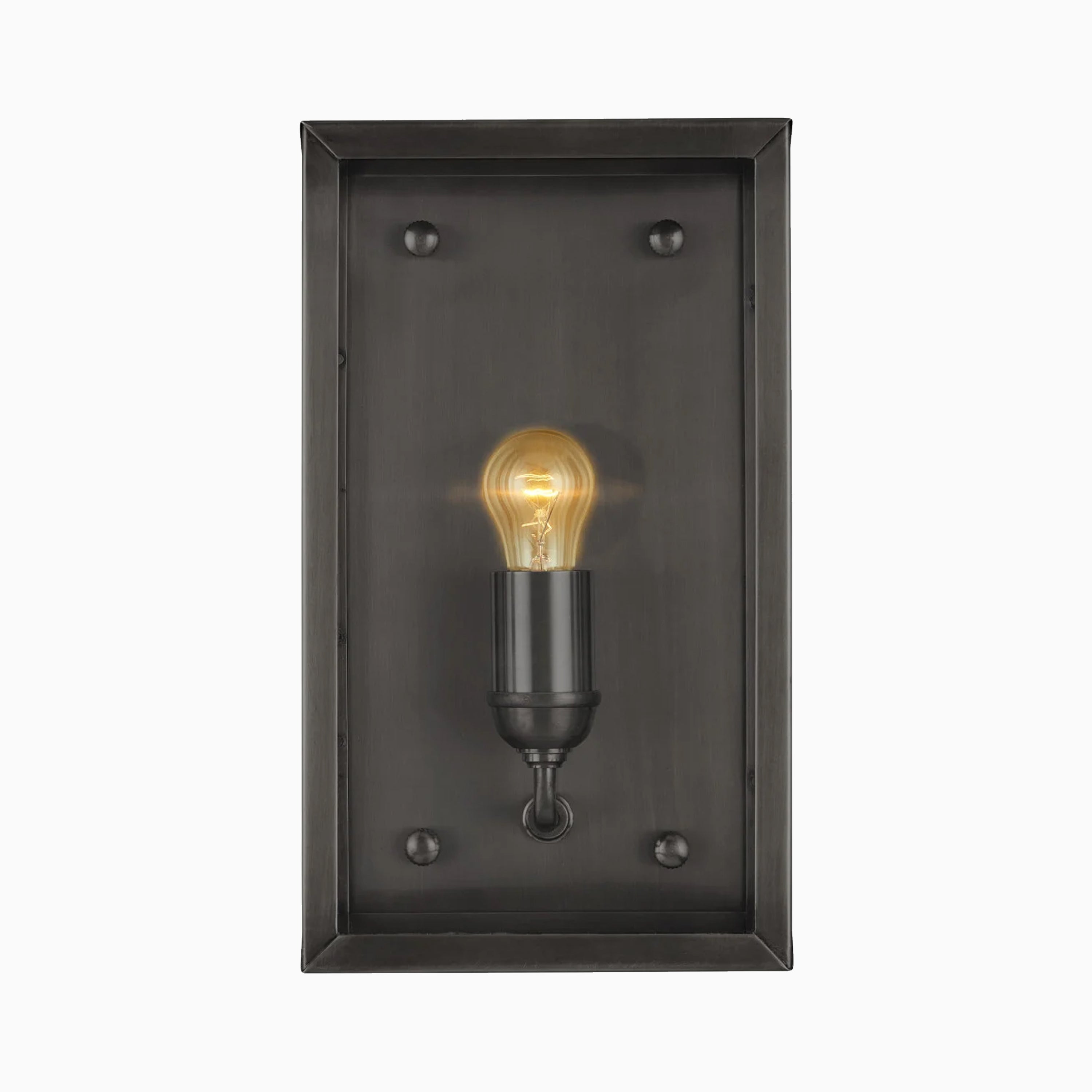 Bracken Outdoor Wall Sconce in Black