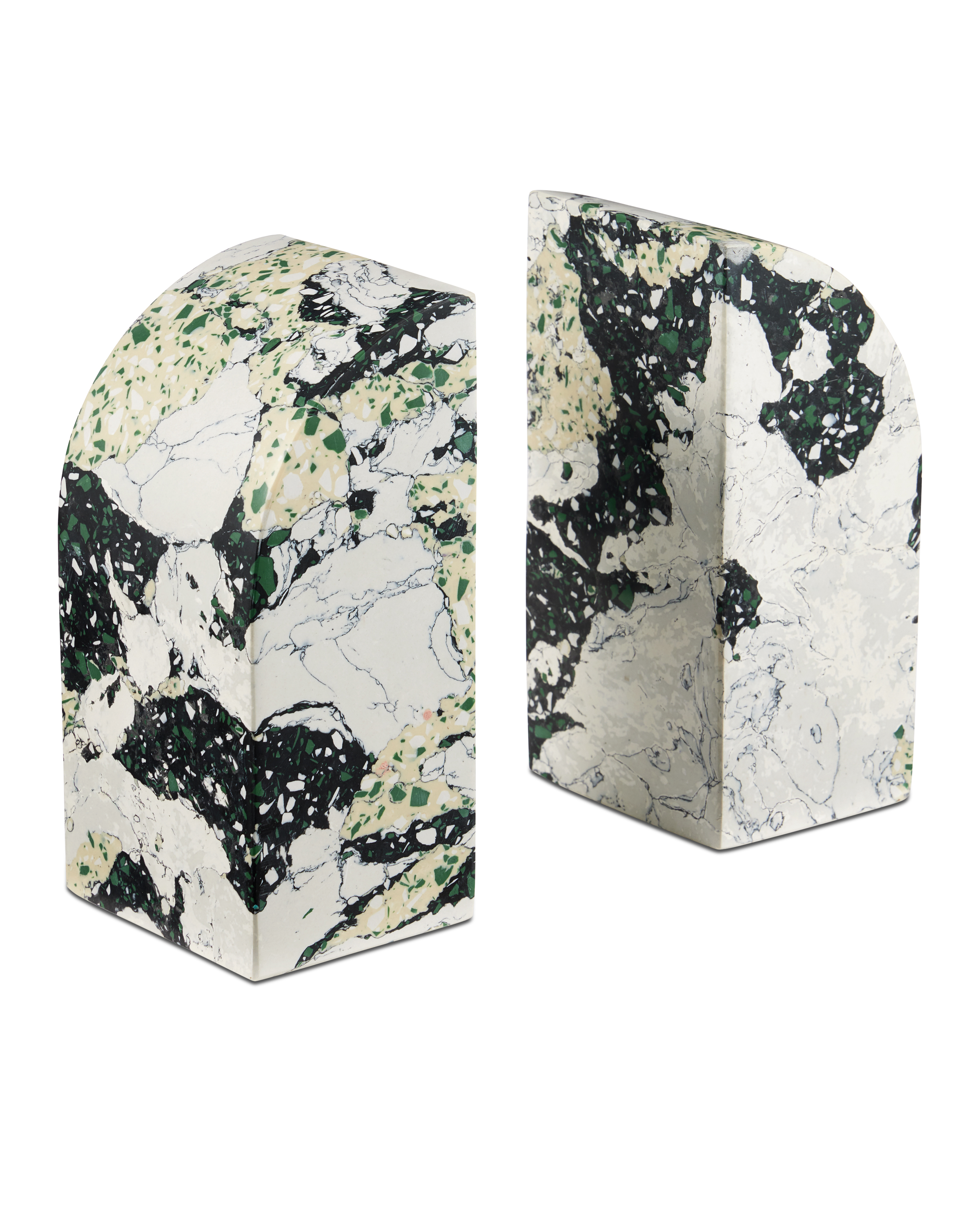 Faraday Stone Bookend Set
