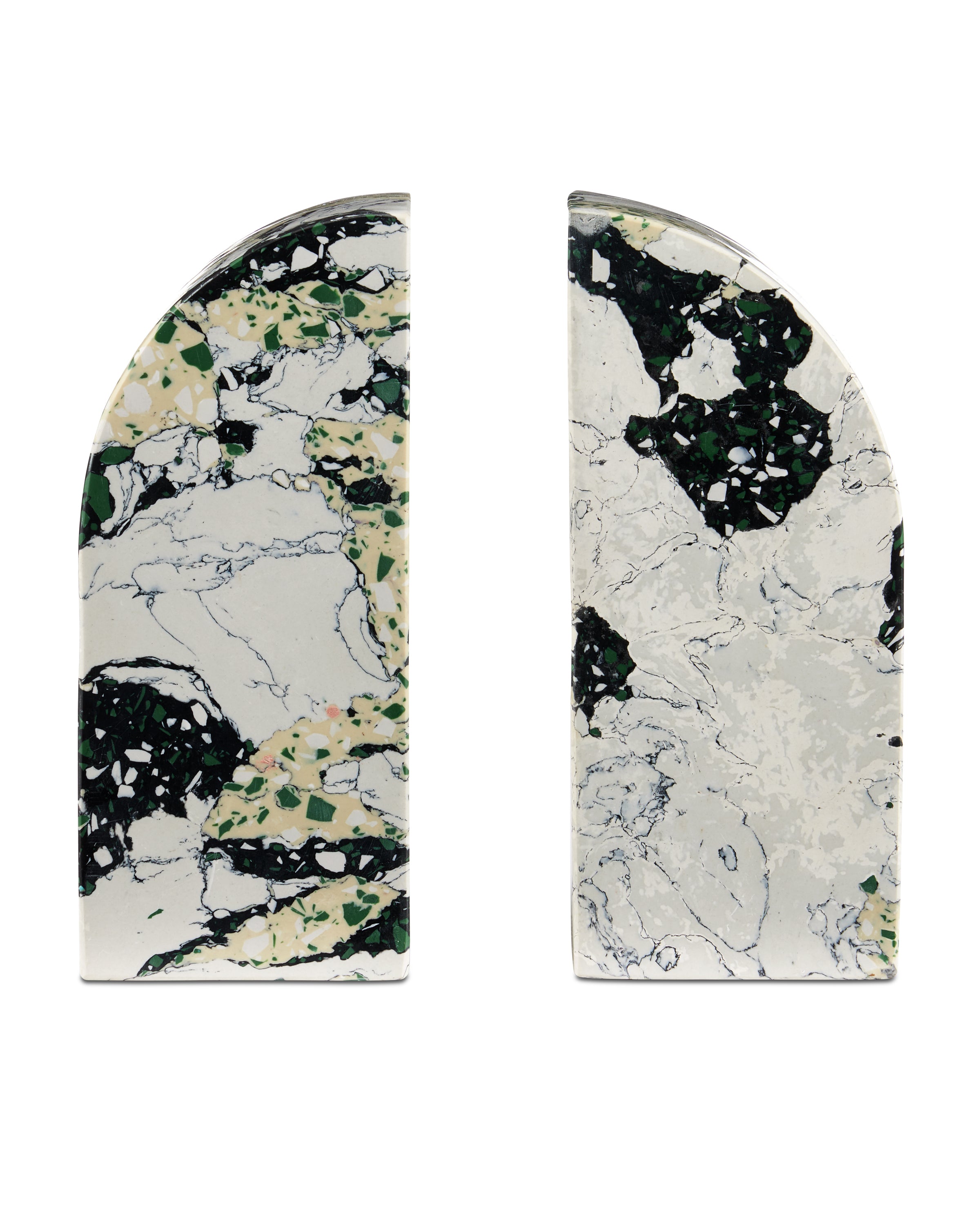 Faraday Stone Bookend Set