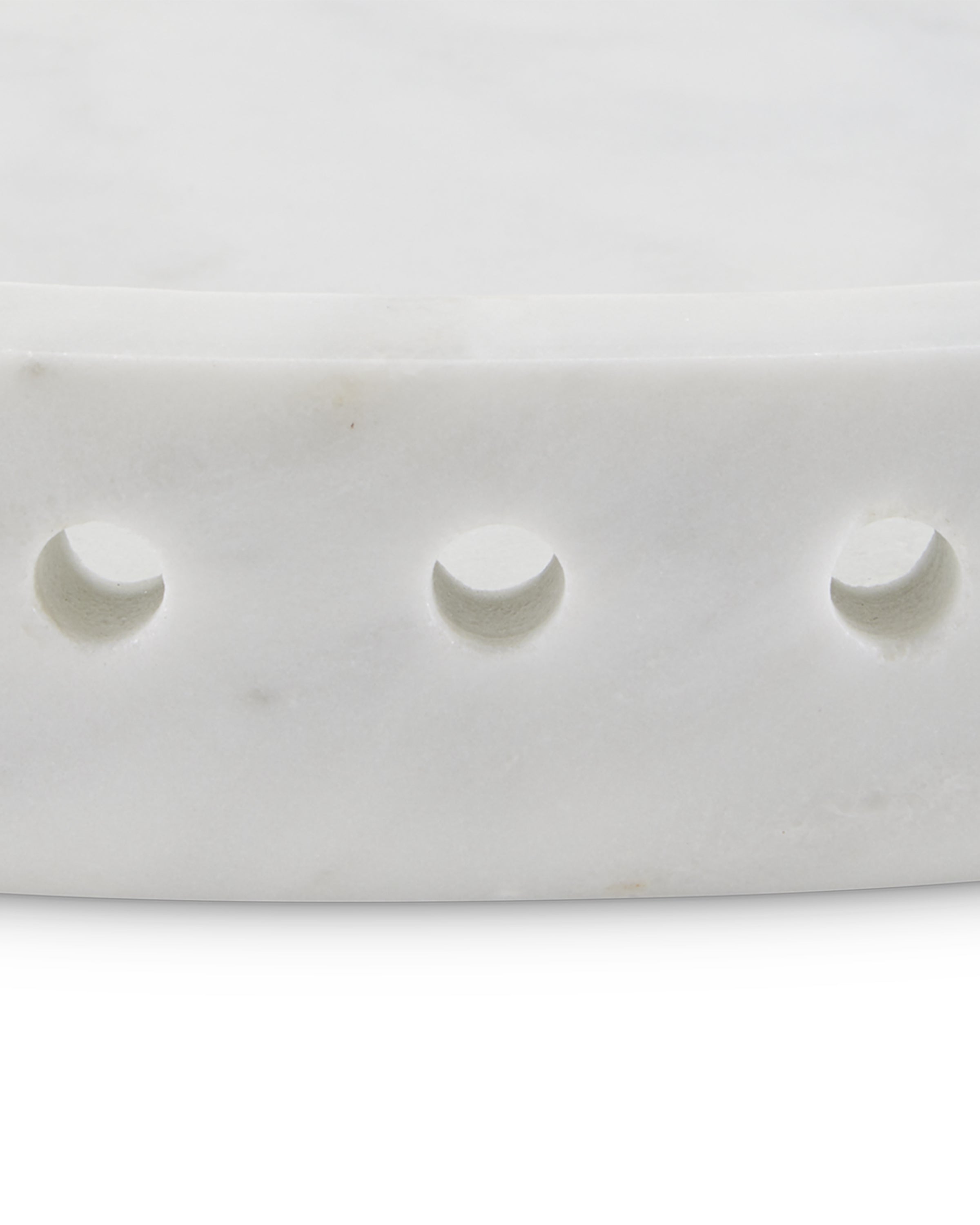 Talbot White Marble Tray