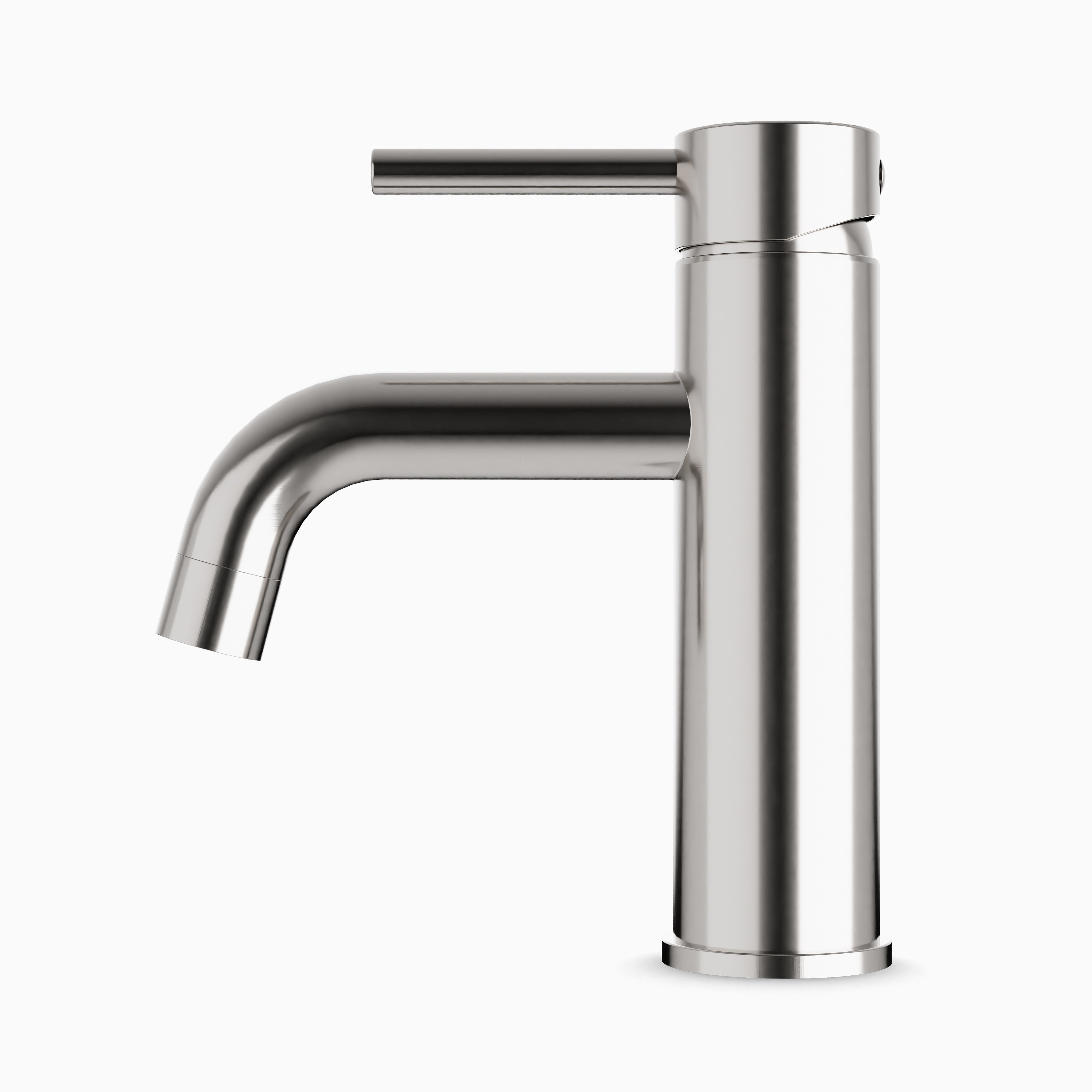 Alder Single Hole Bathroom Faucet in Brushed Nickel