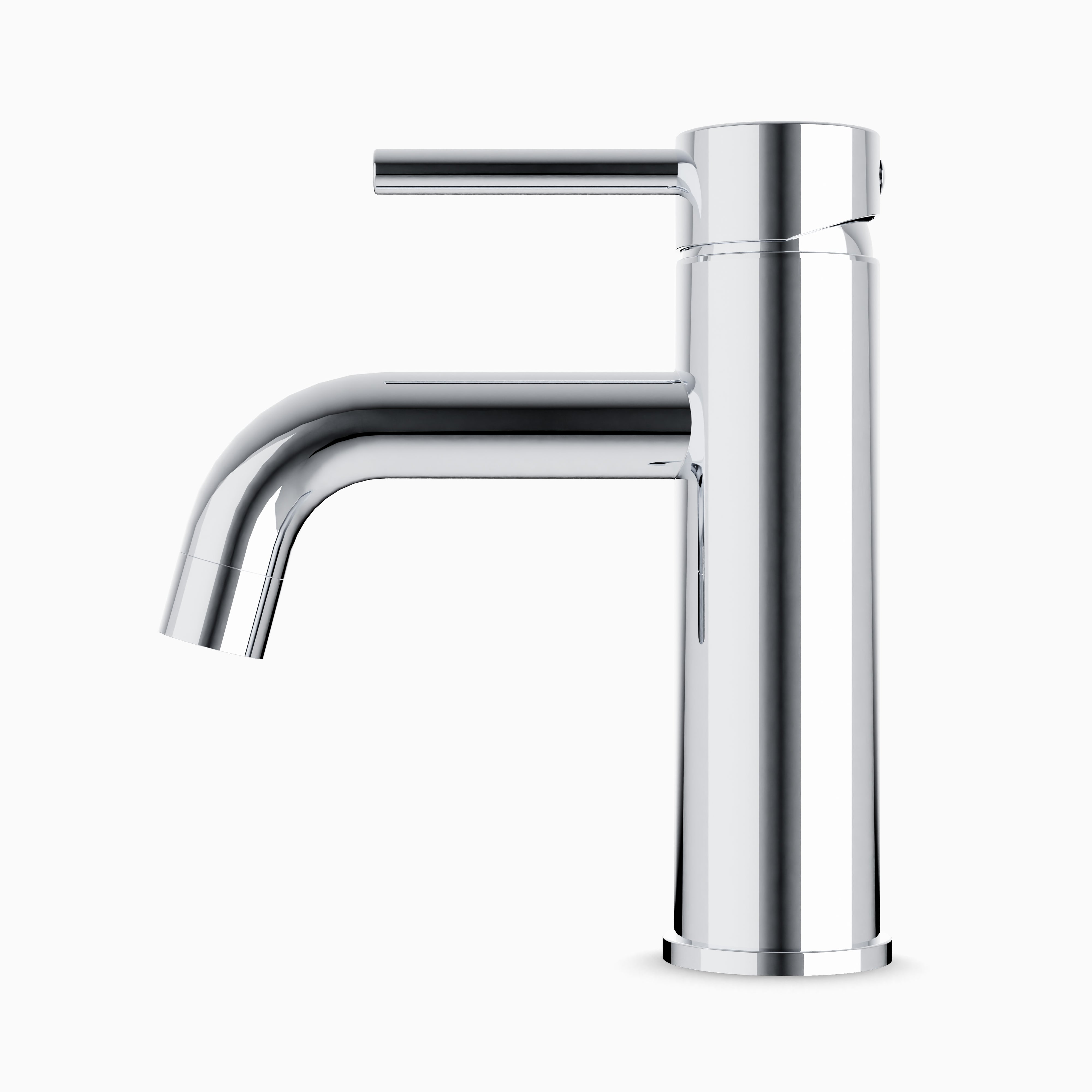 Alder Single Hole Bathroom Faucet in Chrome