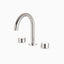 Alder 8" Widespread Bathroom Faucet With Arc Spout & Disc Handles in Brushed Nickel