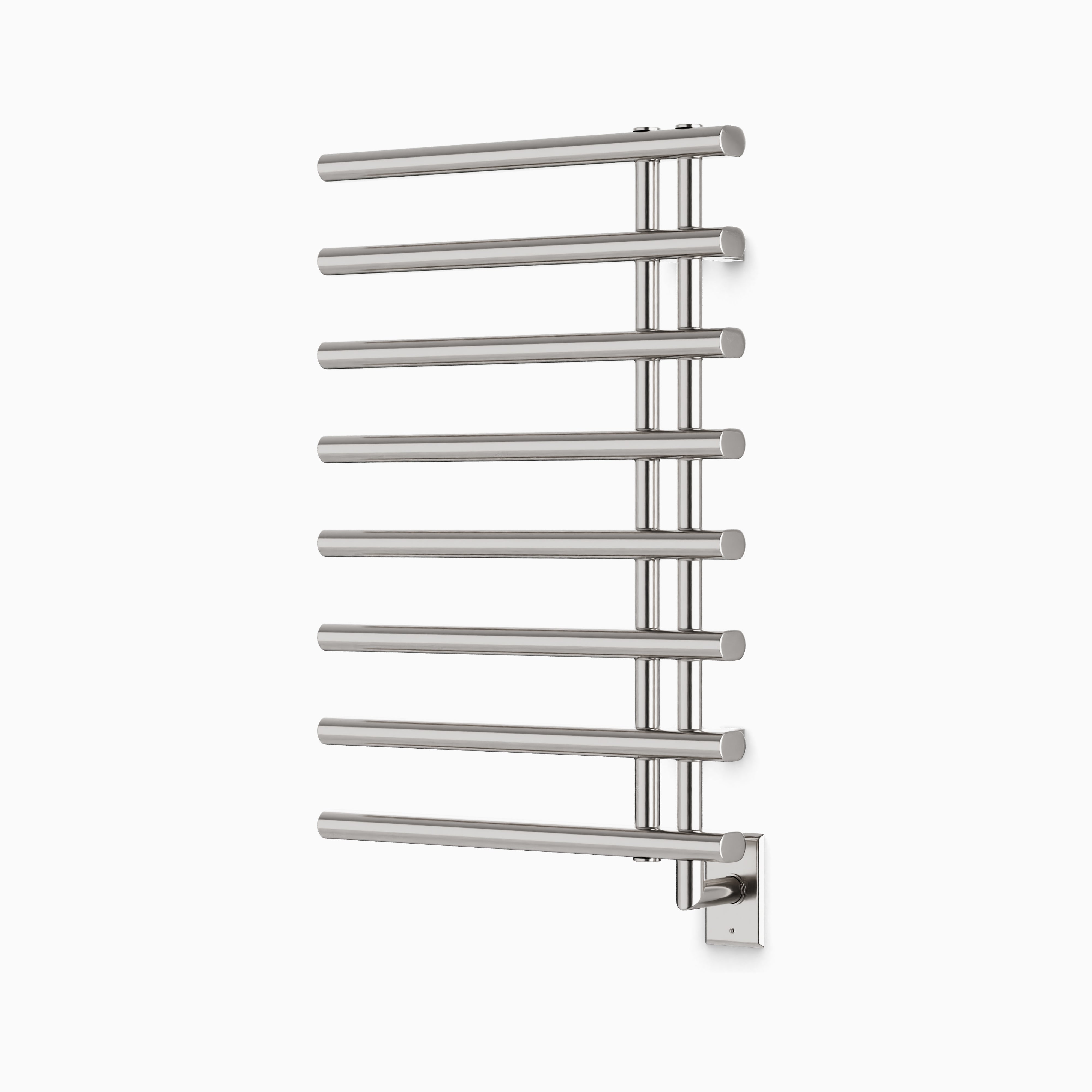 Reed 30" x 20" Hardwired (Right) Towel Warmer in Brushed Nickel
