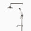 Linden Thermostatic Shower Trim Kit with Hand Shower & Tub Filler in Brushed Nickel