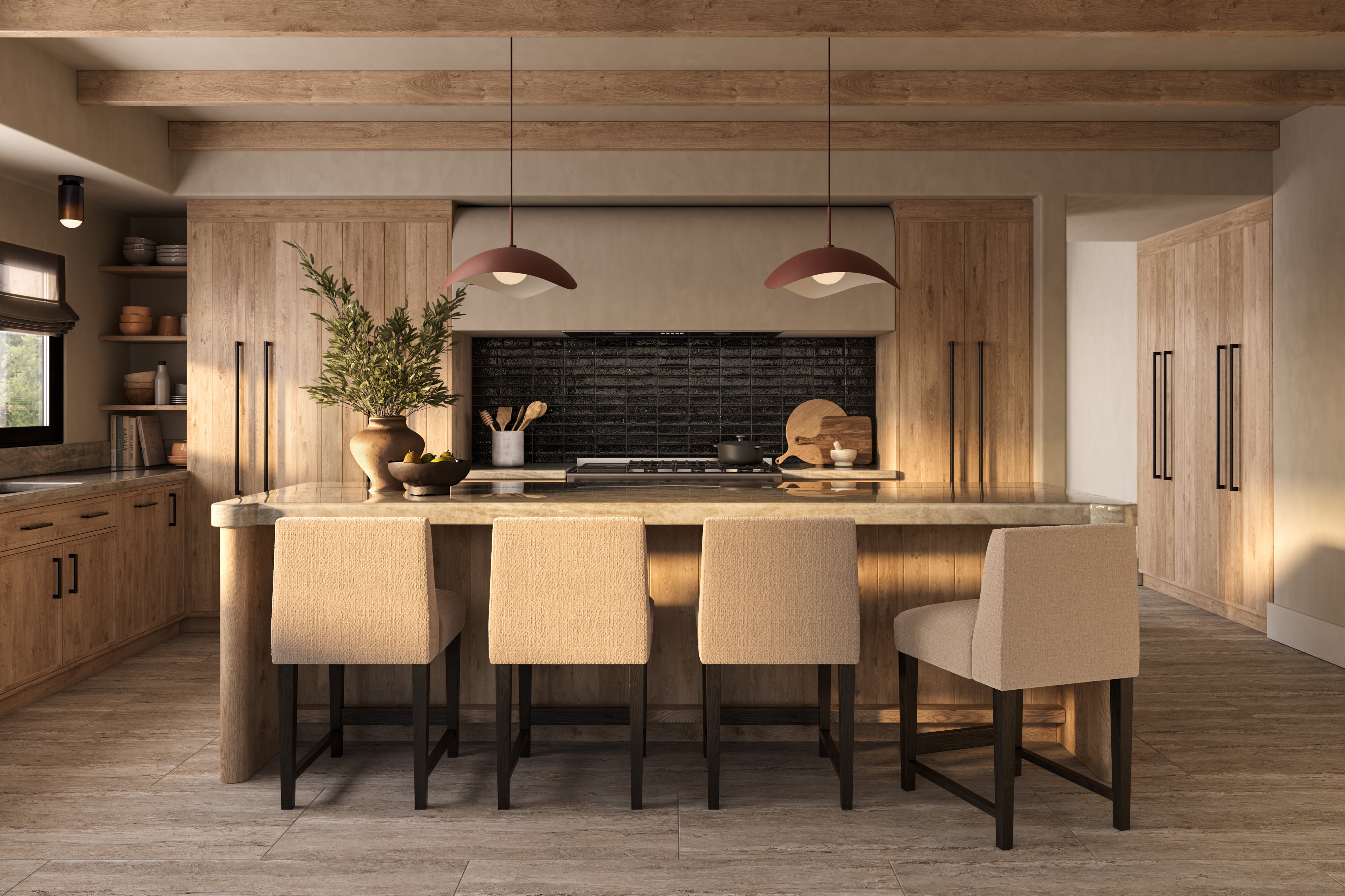 Elias 2 x 8 Glossy Brick Tile in Charcoal