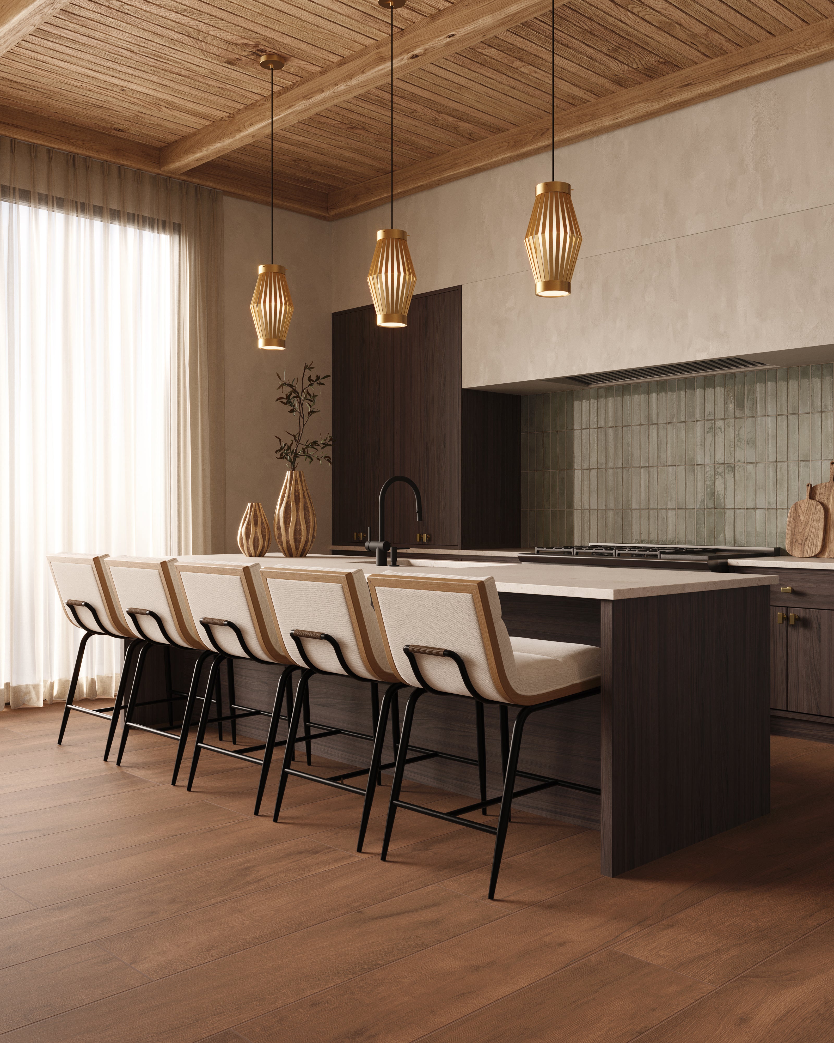 Yara 9" 1 Light Pendant in Aged Gold/Opal Matte Glass