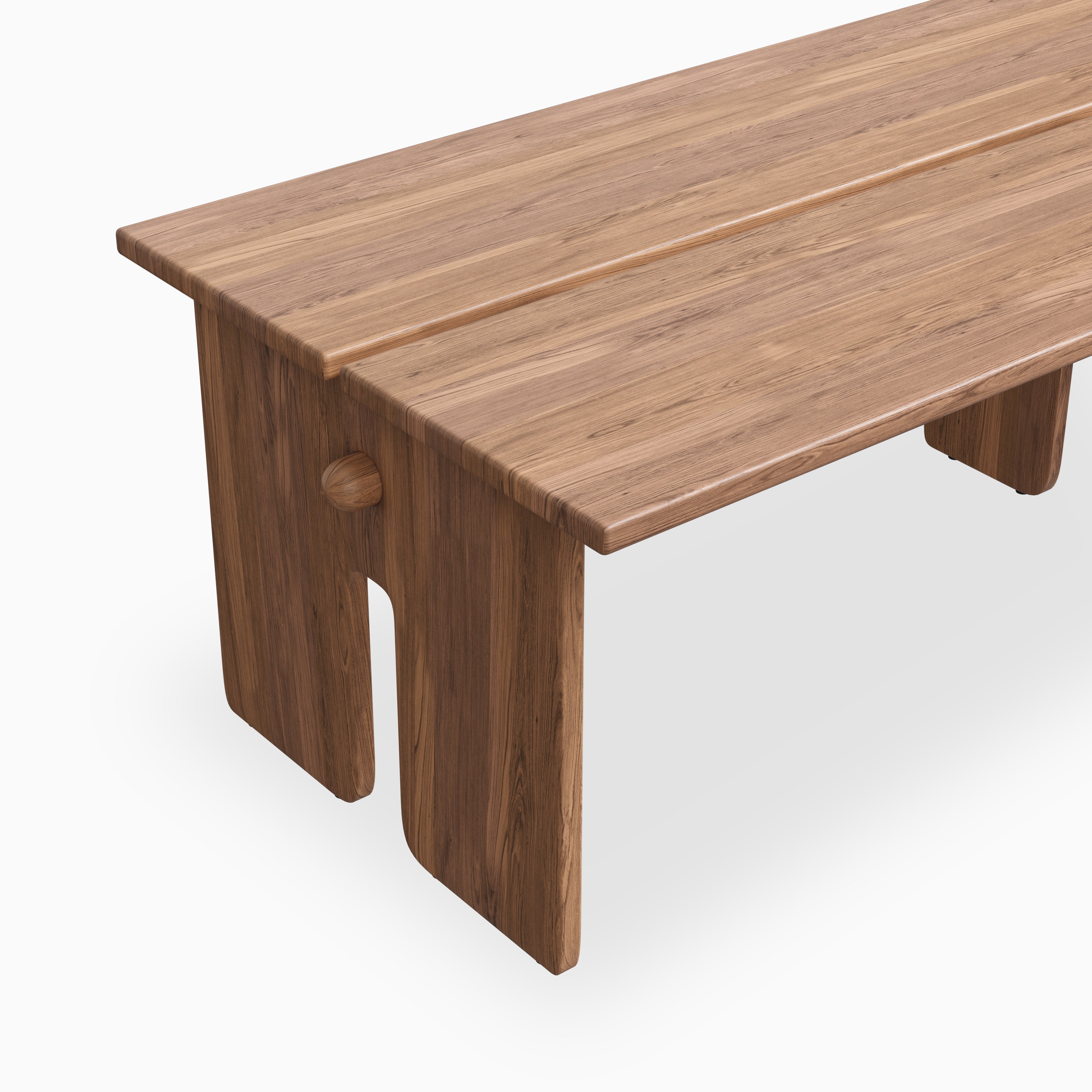 Bastien Walnut Dining_Table in Matte, 120" x 42"