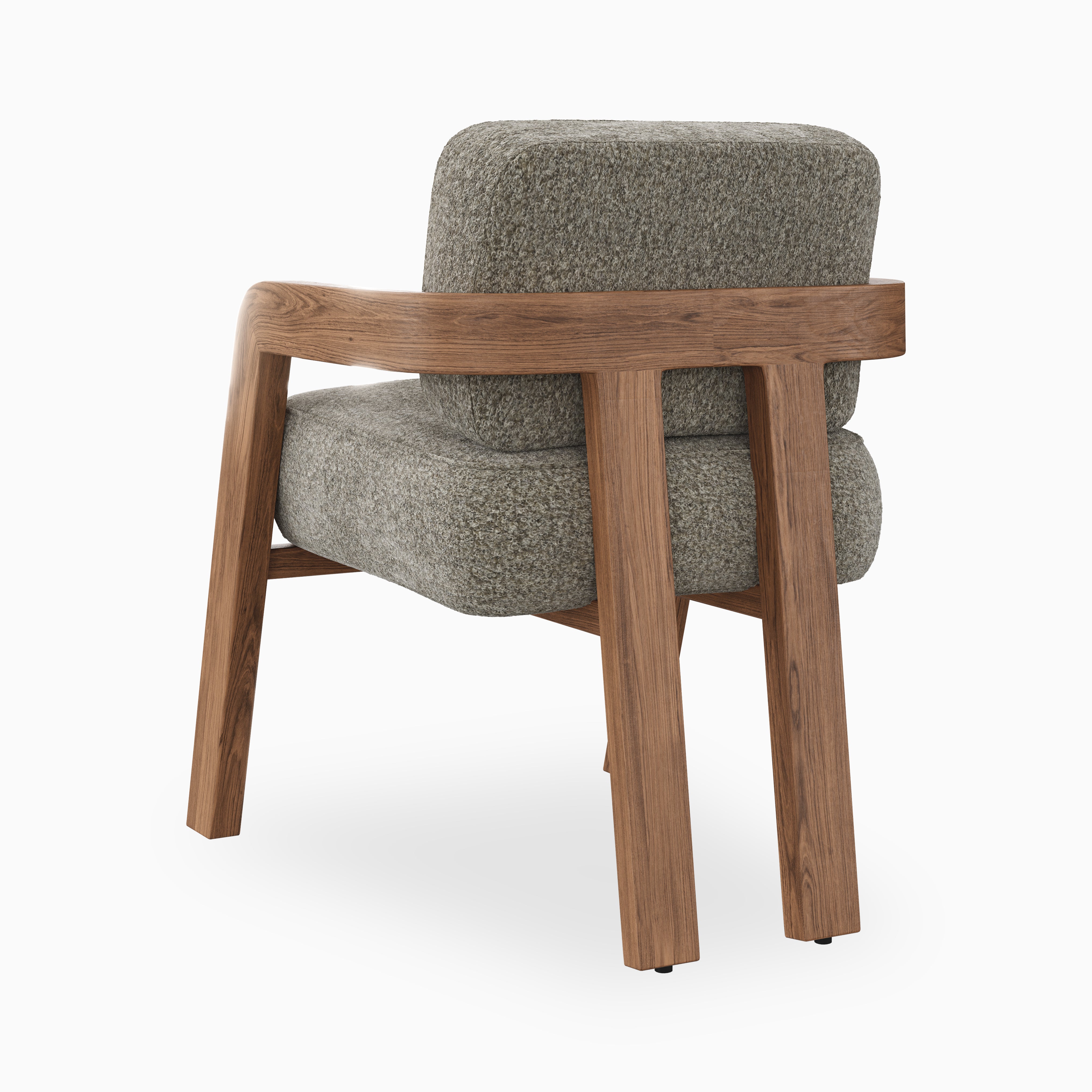 Armand Dining Chair in Matte/Mushroom
