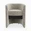 Gaspard Dining Chair in Mocha/Bone