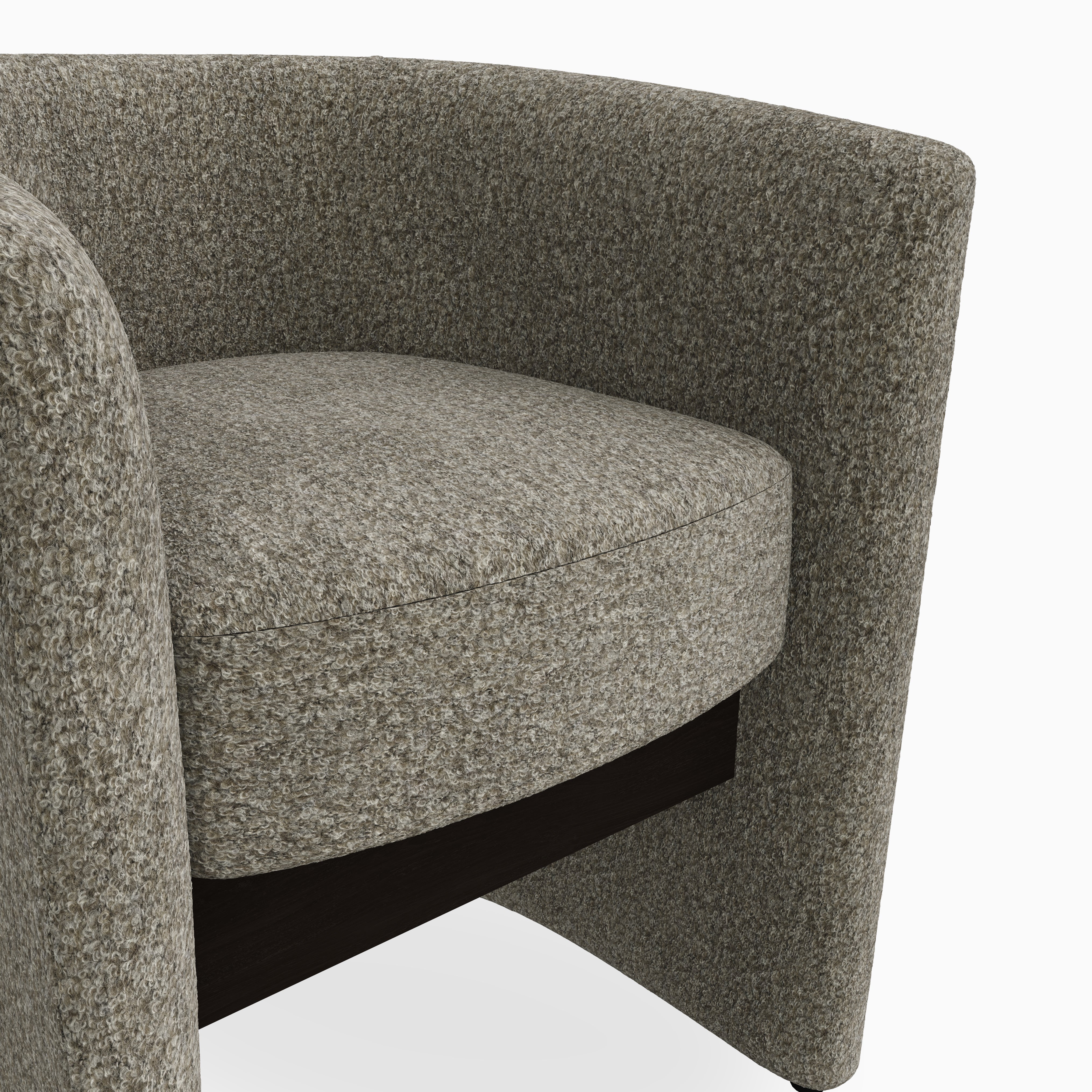 Gaspard Dining Chair in Mocha/Mushroom