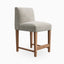 Oliver Counter Stool in Matte/Bone