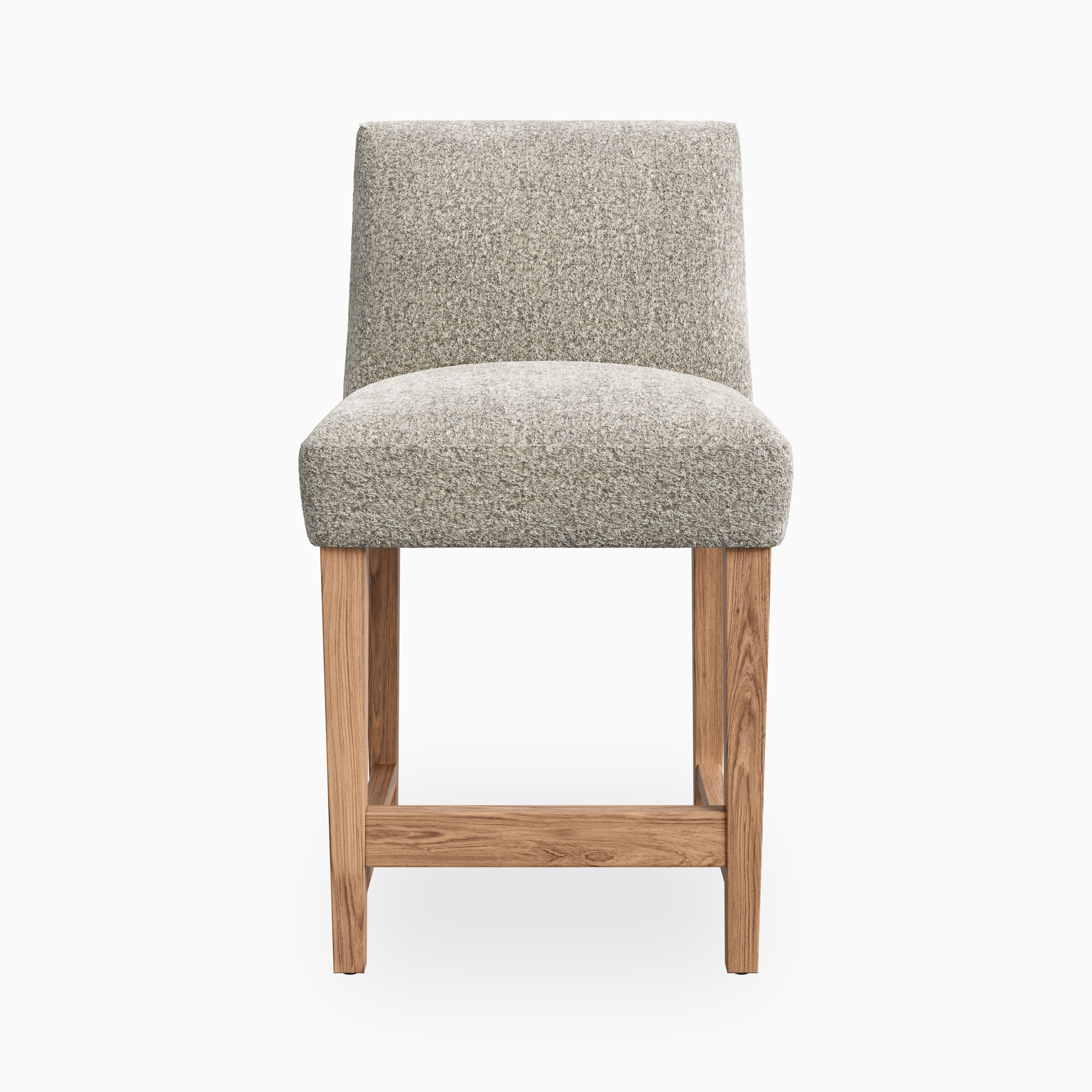 Oliver Counter Stool in Matte/Mushroom