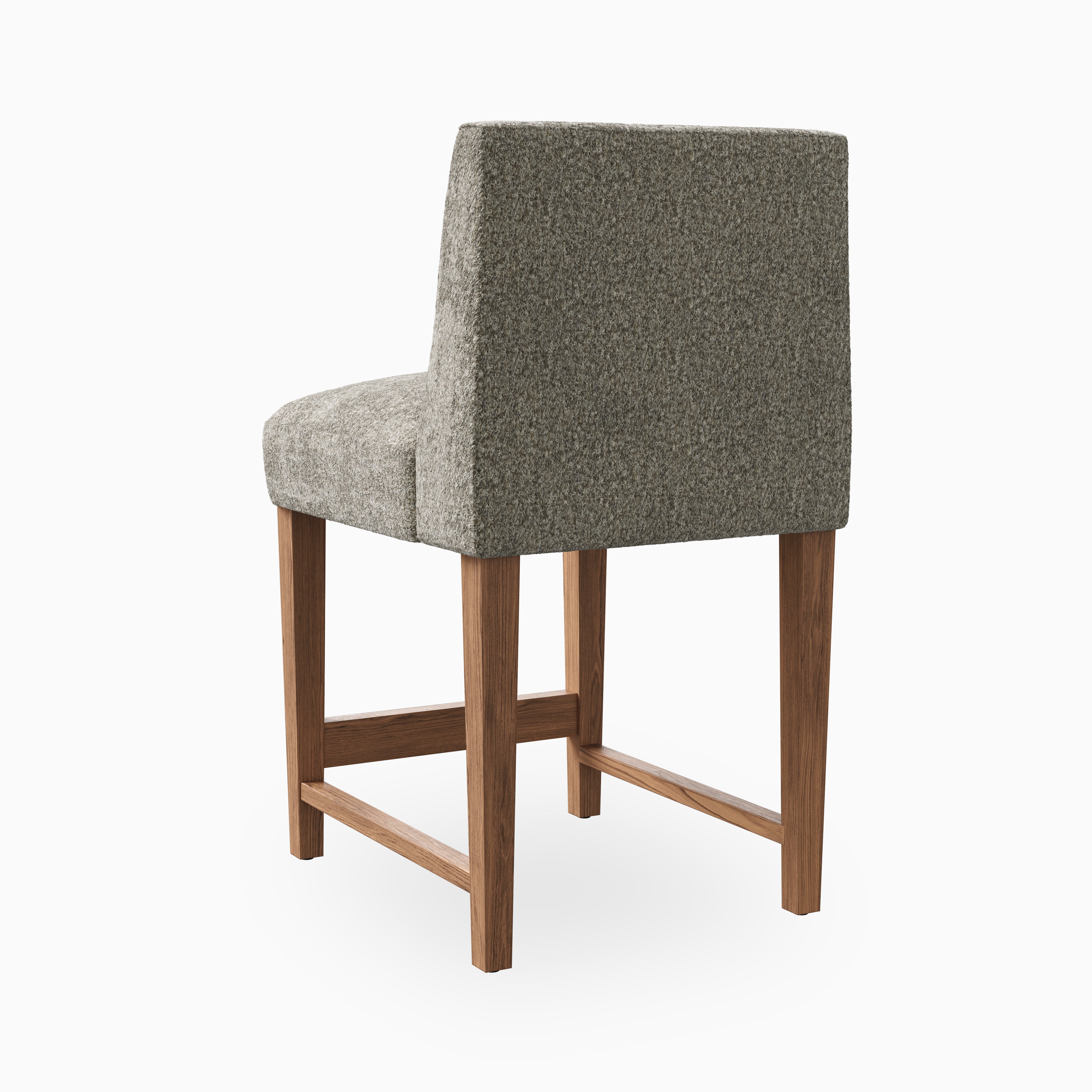Oliver Counter Stool in Matte/Mushroom