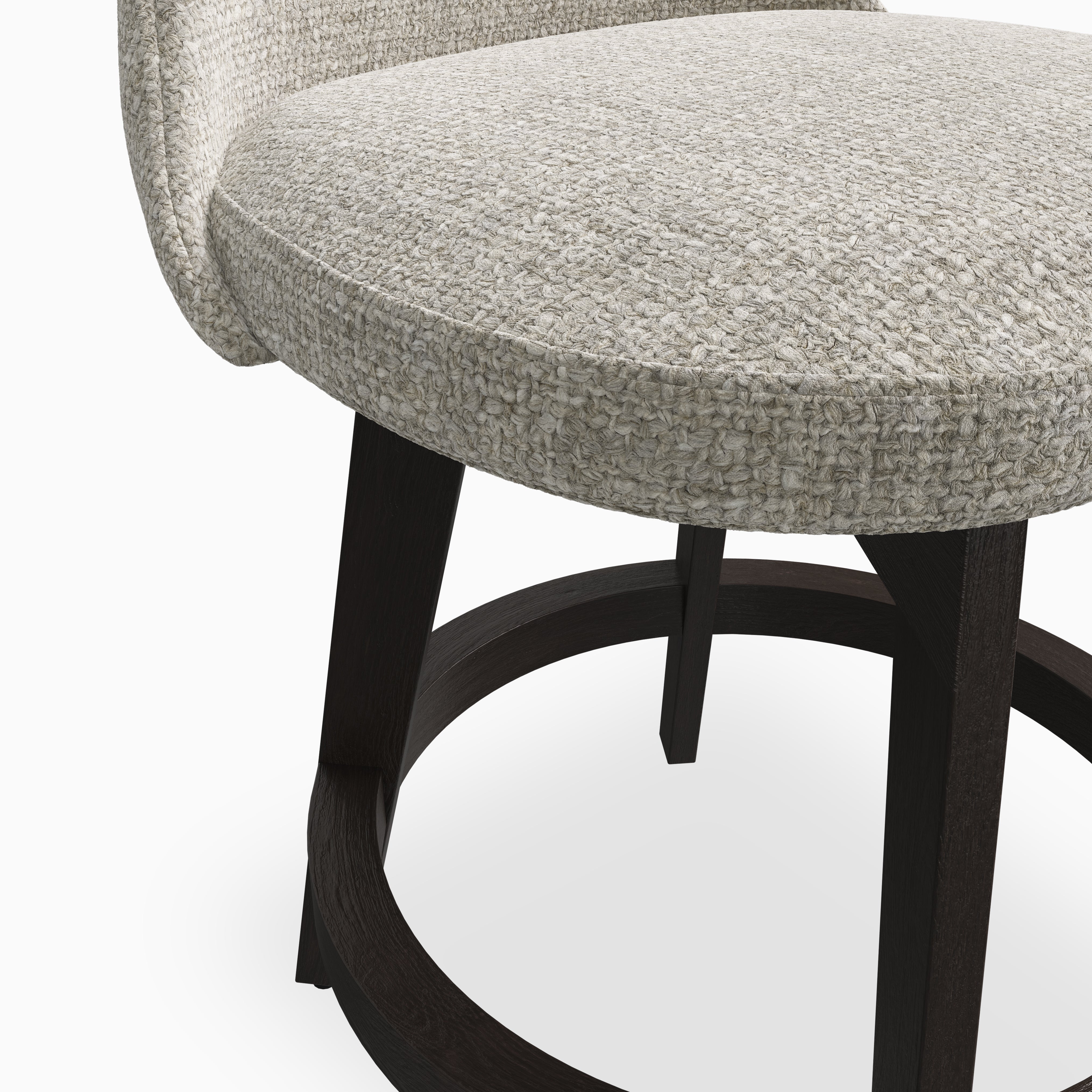 Cyril Counter Stool in Mocha/Bone