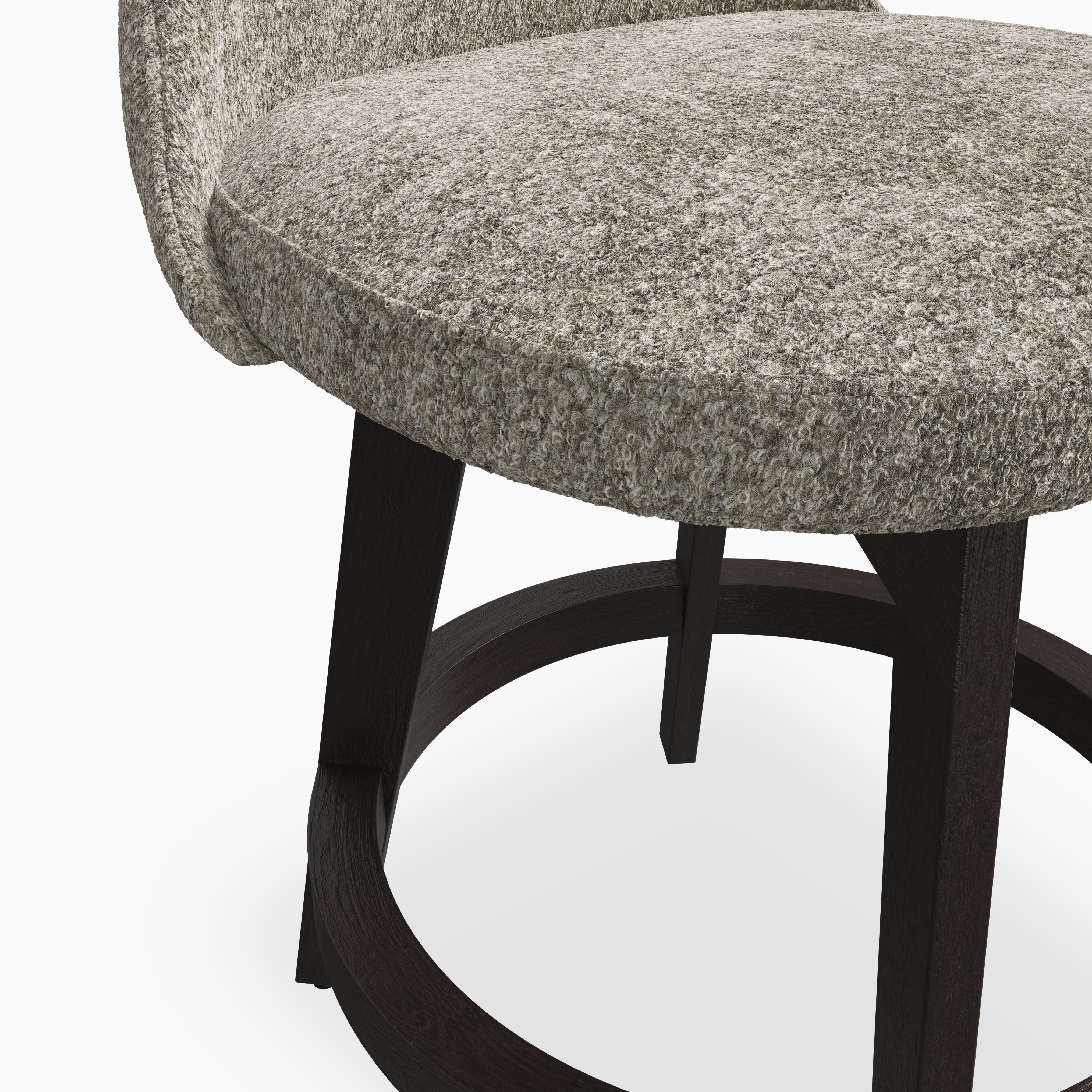 Cyril Counter Stool in Mocha/Mushroom