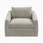 Ronan Swivel Chair in Bone