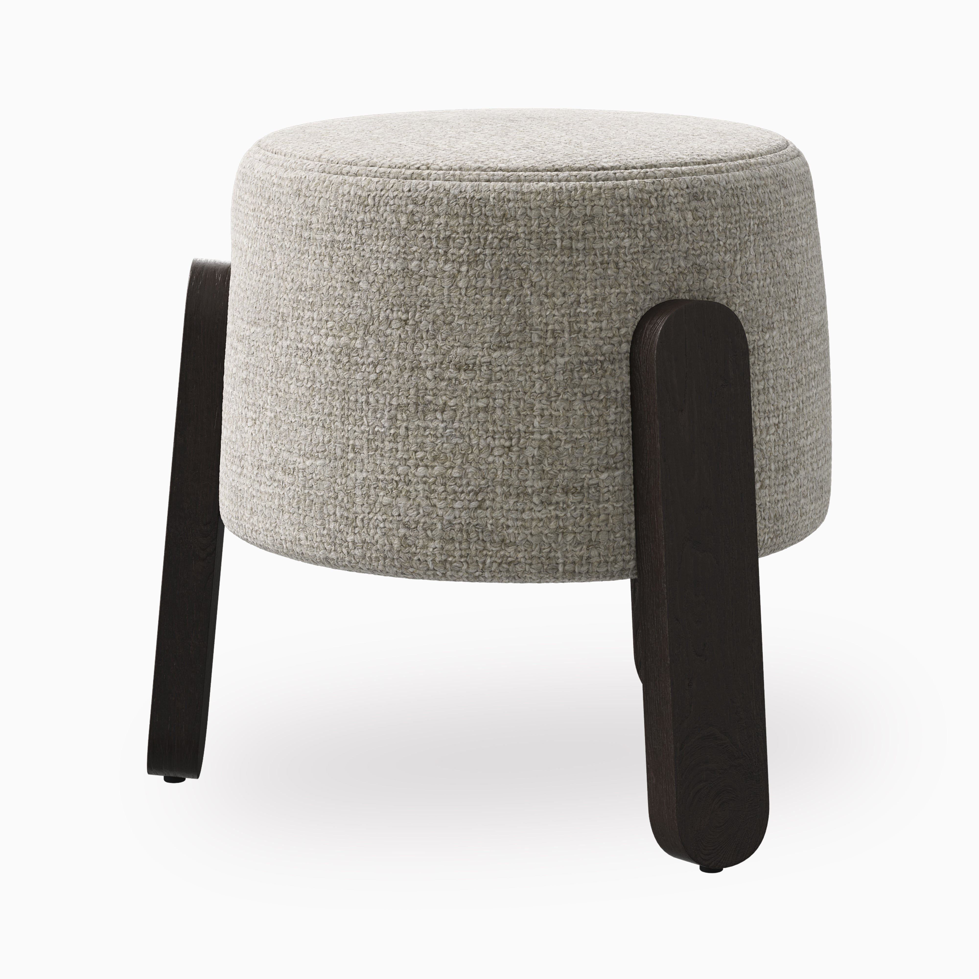 Tomas Stool in Mocha/Bone