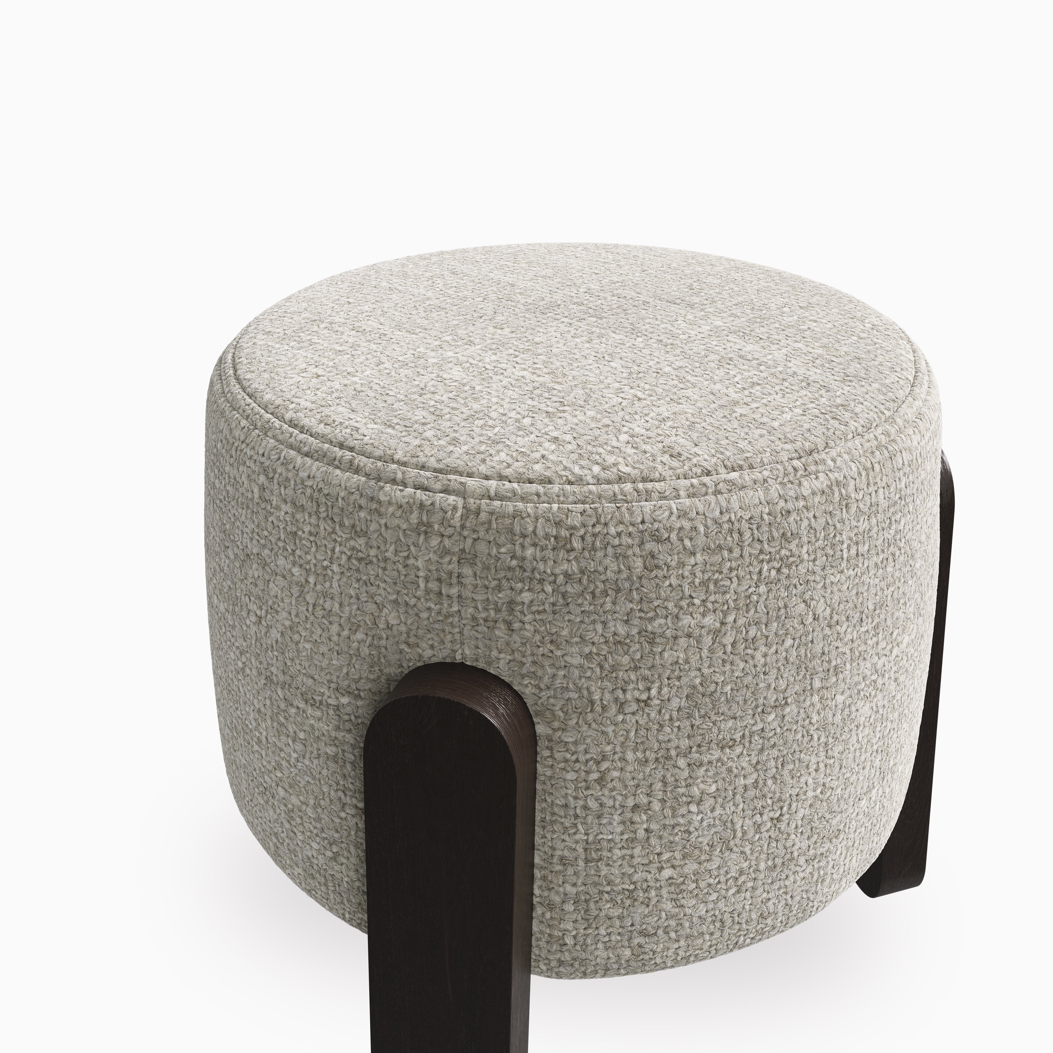 Tomas Stool in Mocha/Bone
