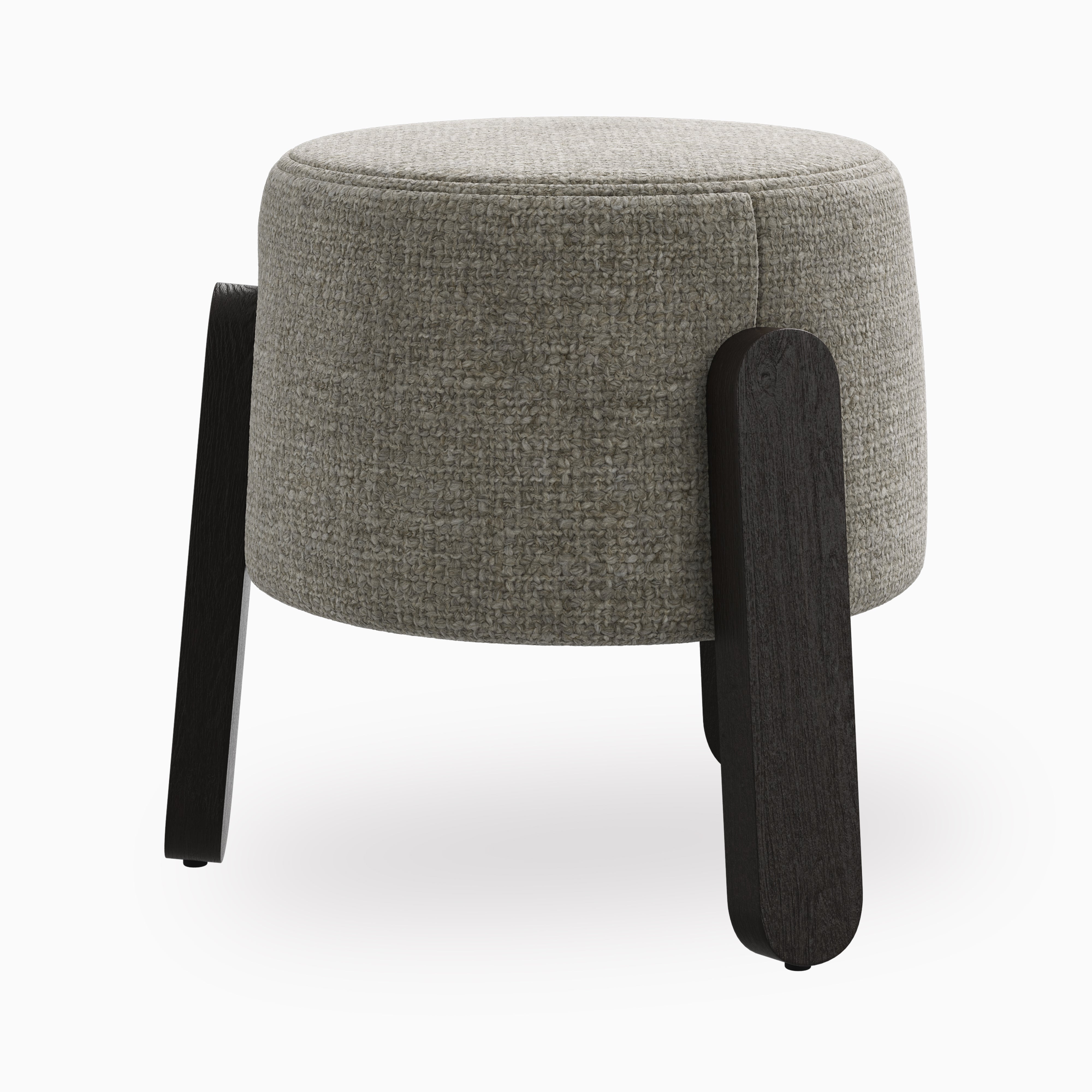 Tomas Stool in Mocha/Bone
