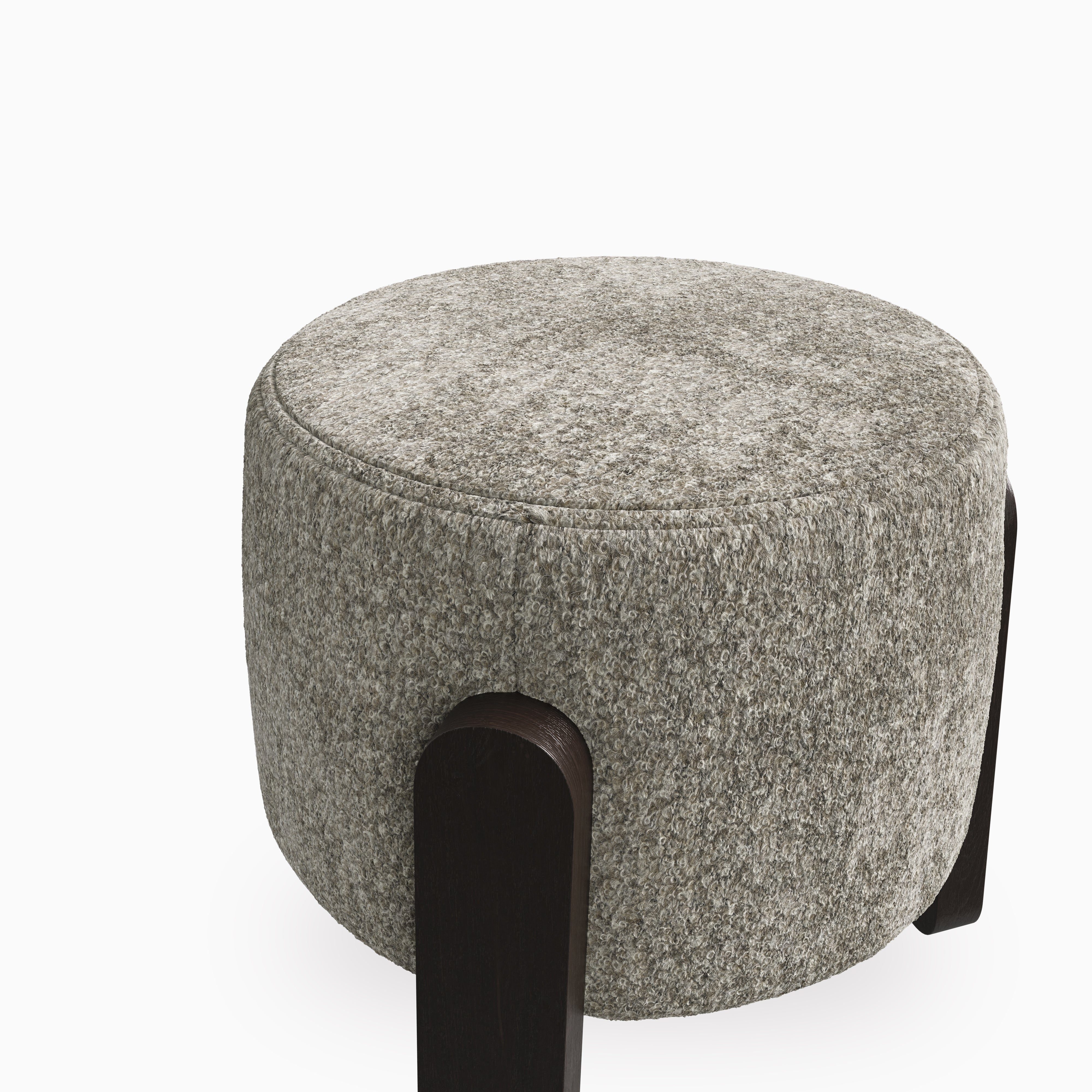 Tomas Stool in Mocha/Mushroom