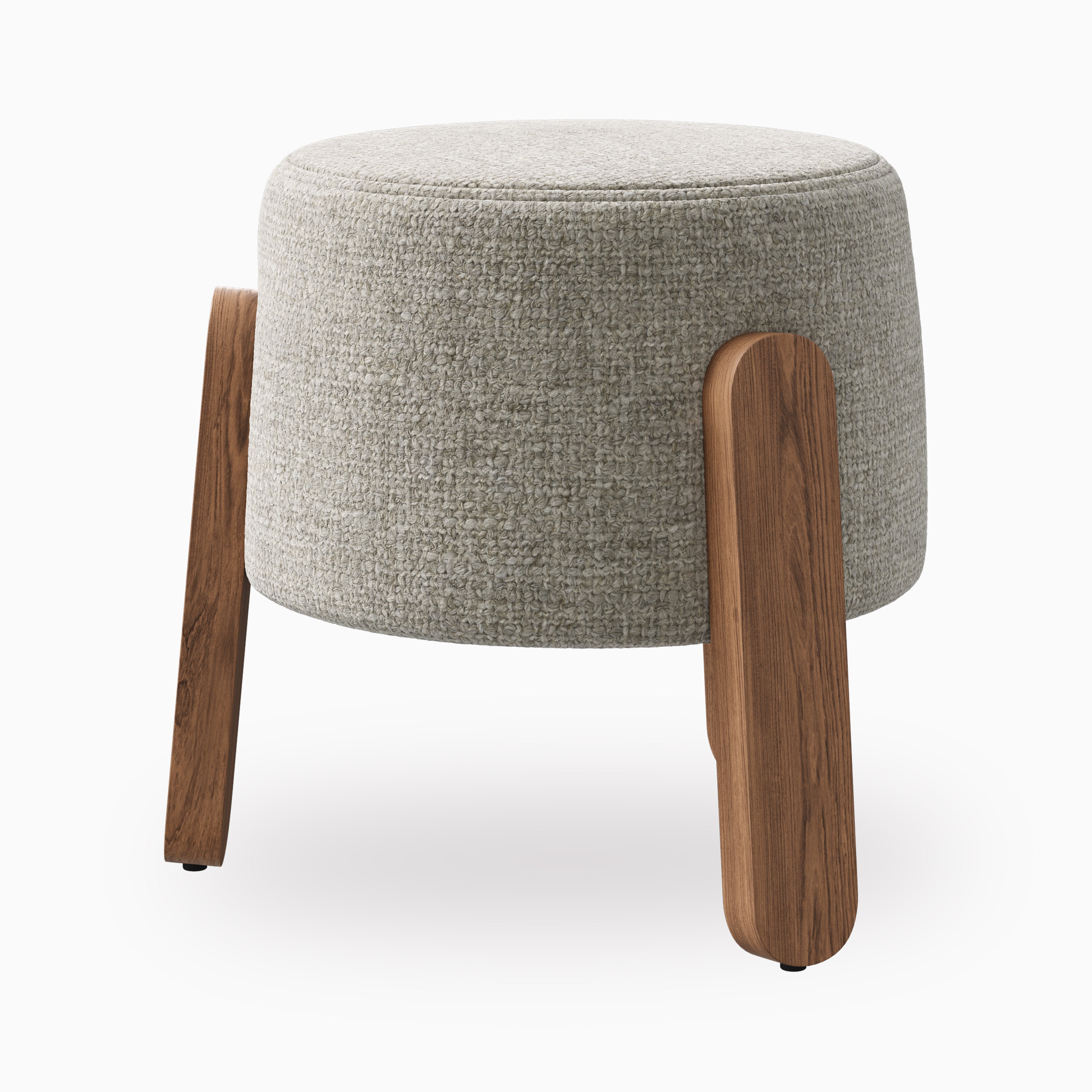 Tomas Stool in Matte/Bone