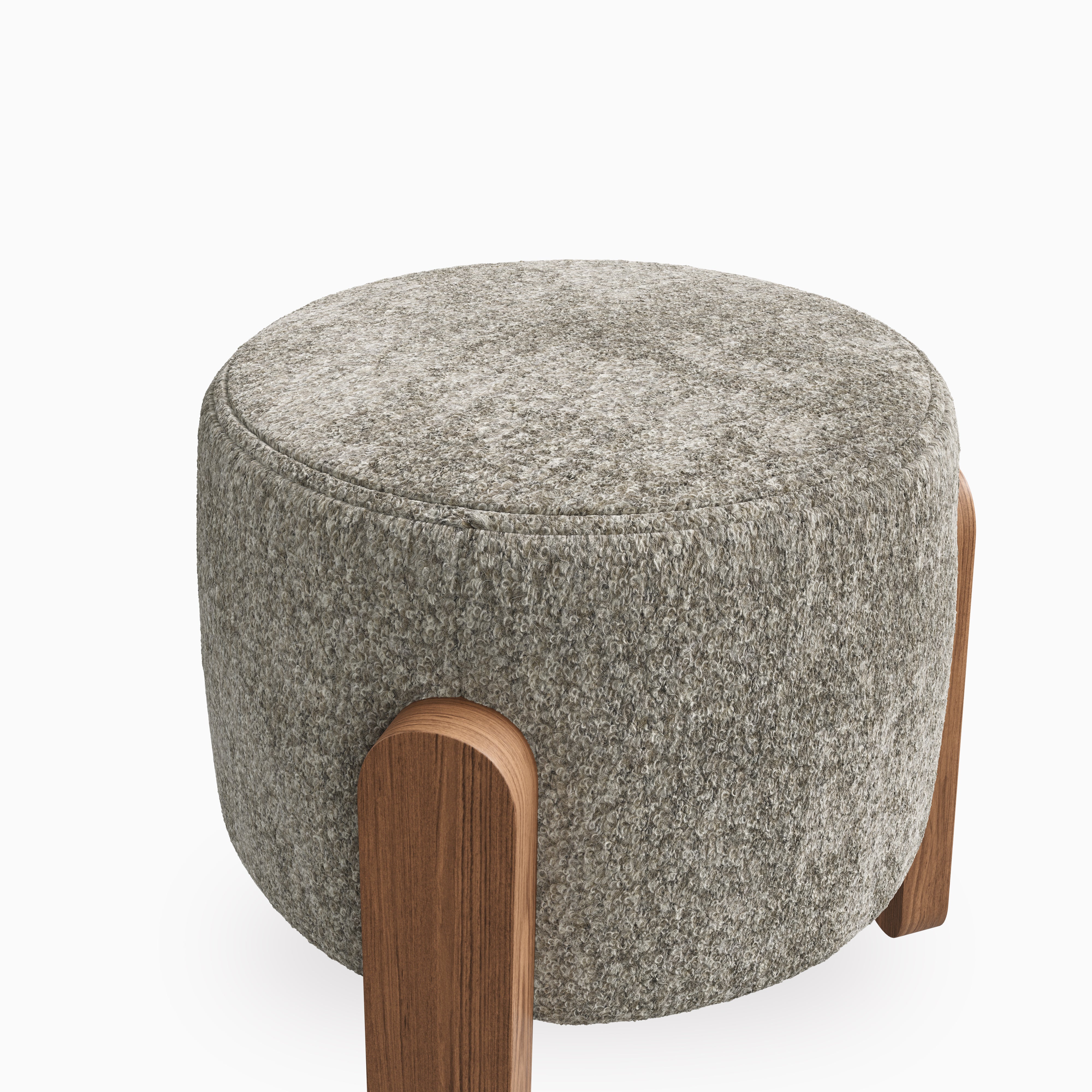Tomas Stool in Matte/Mushroom