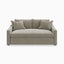 Ronan Loveseat in Mushroom, 72"