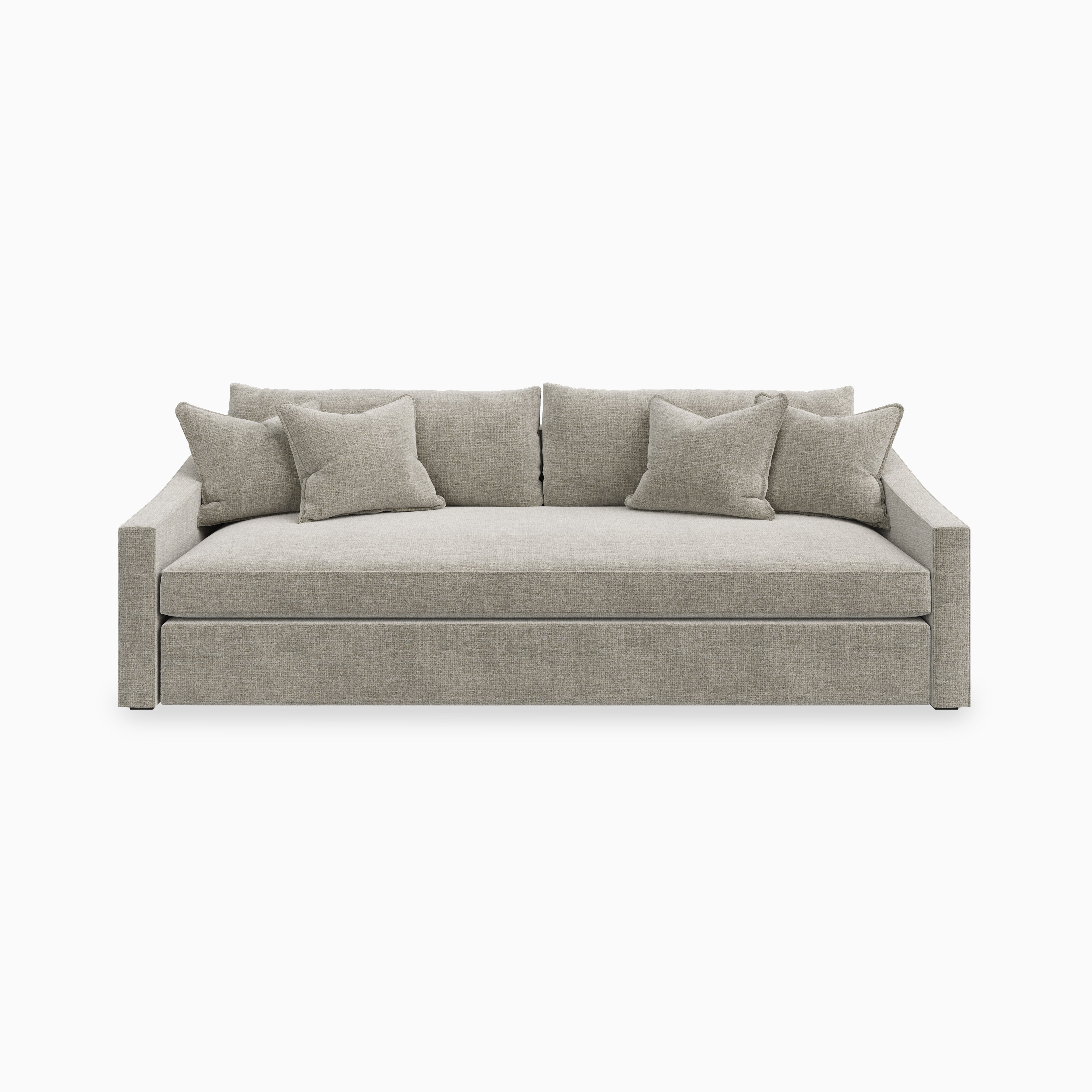 Ronan Sofa in Bone, 98"