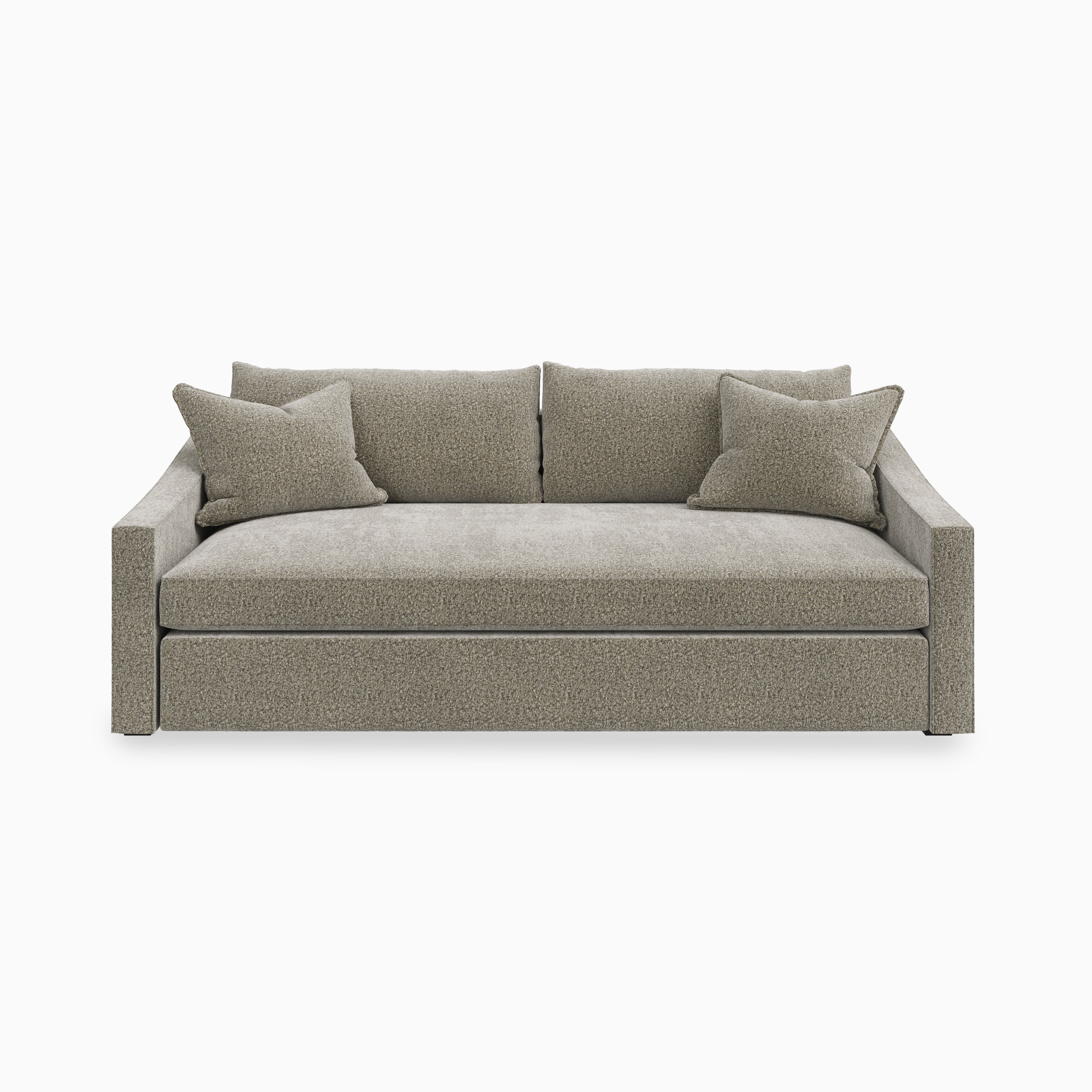 Ronan Sofa in Mushroom, 86"