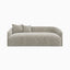 Marek Sofa in Bone, 98"