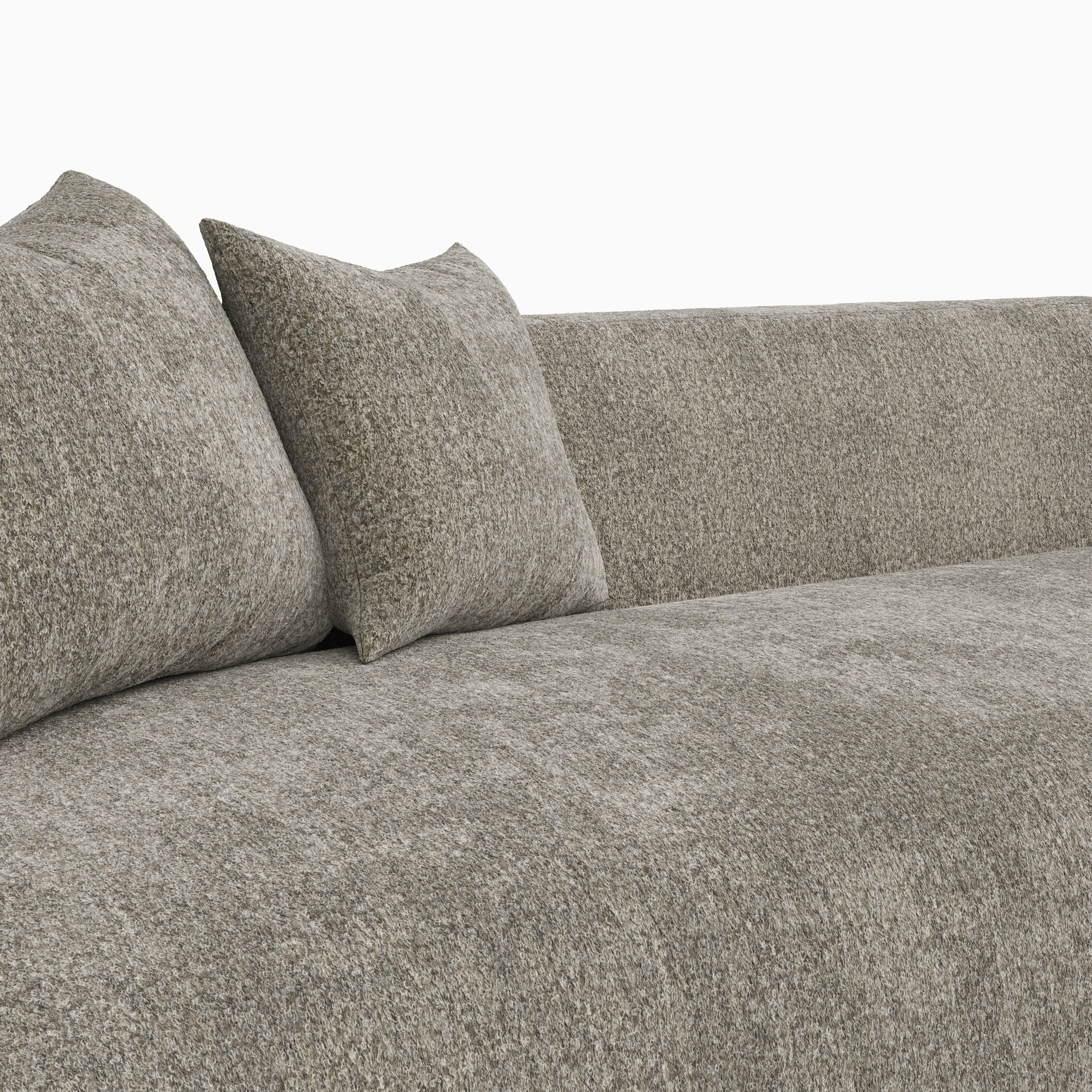 Marek Sofa in Mushroom, 98"
