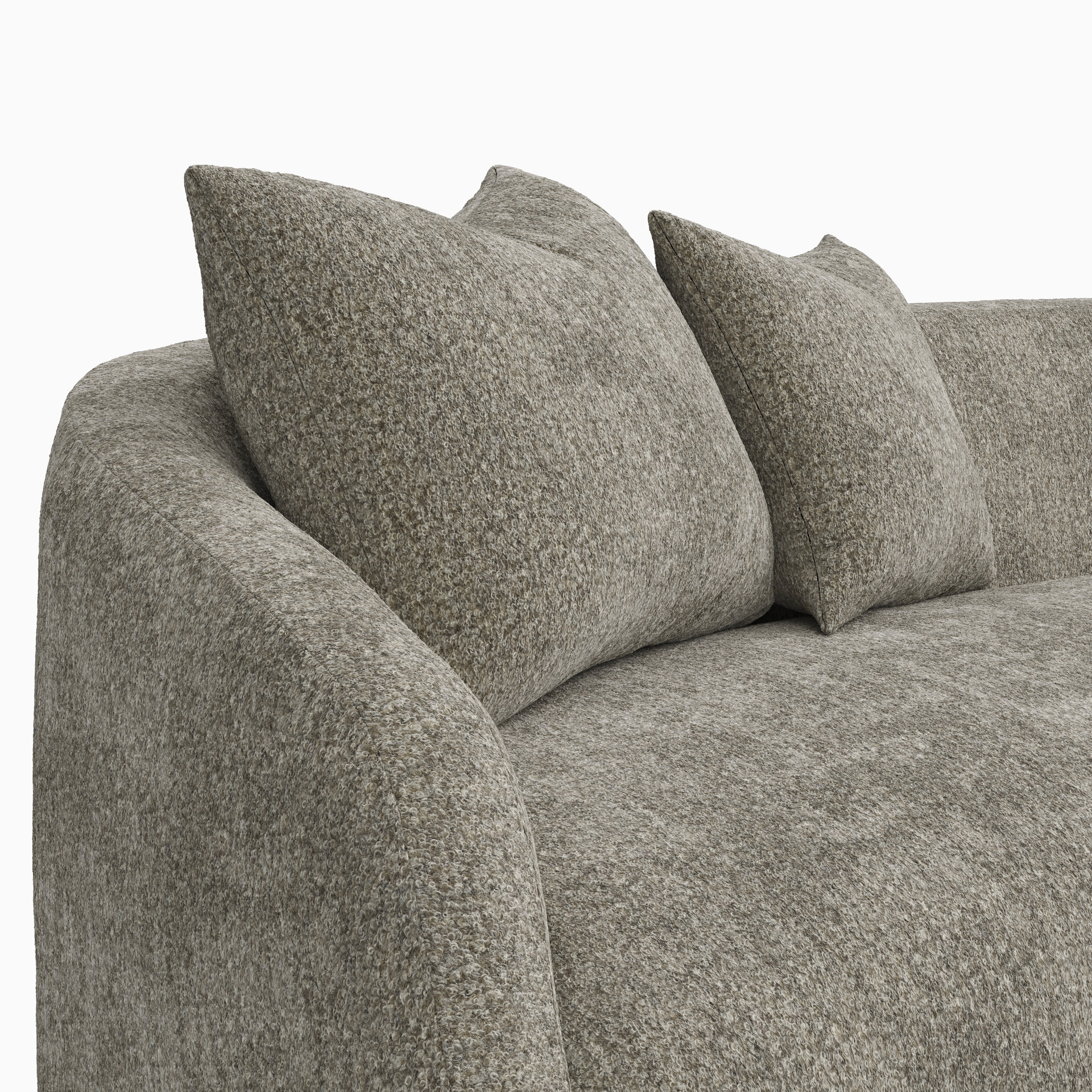 Marek Sofa in Mushroom, 86"