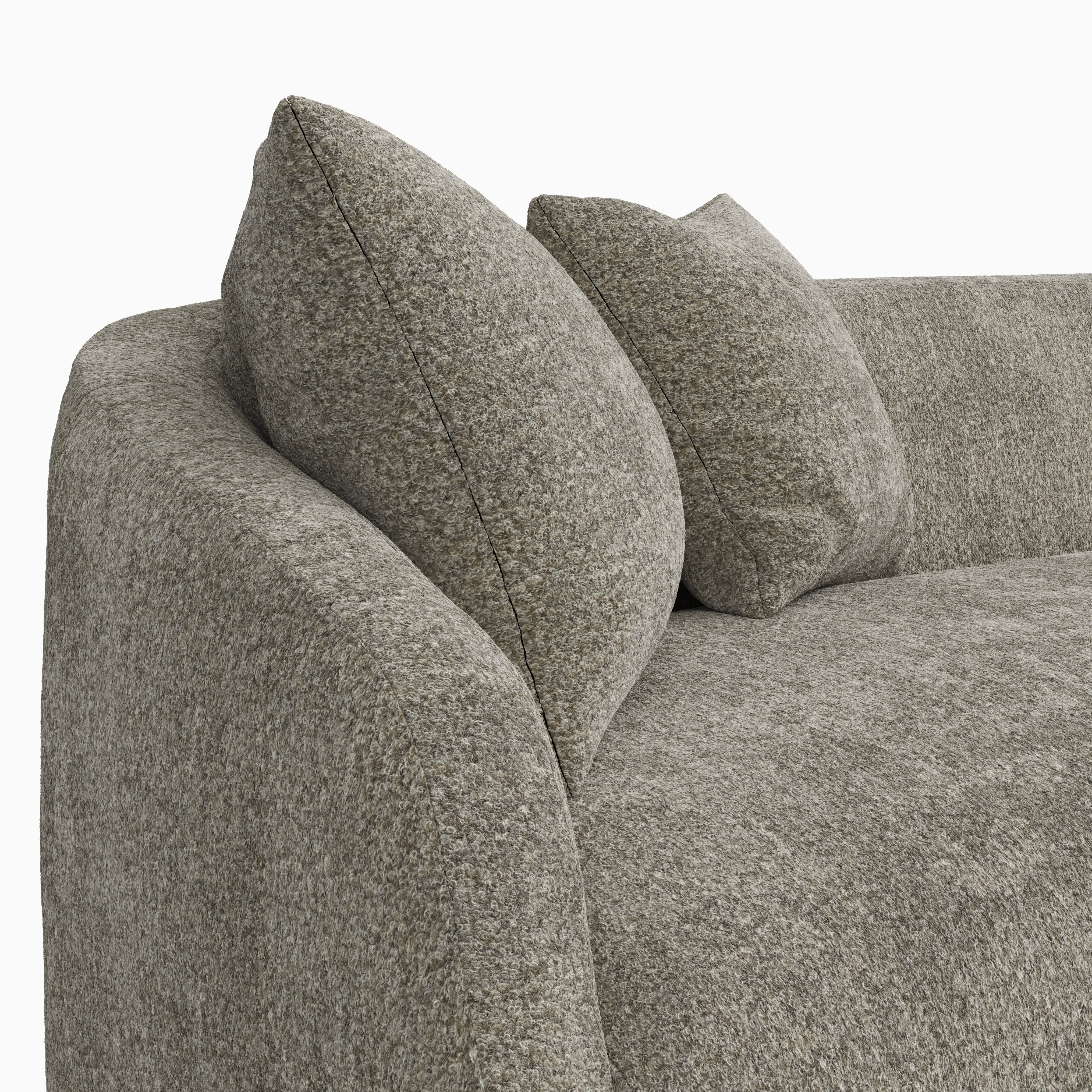 Marek Sofa in Mushroom, 110"