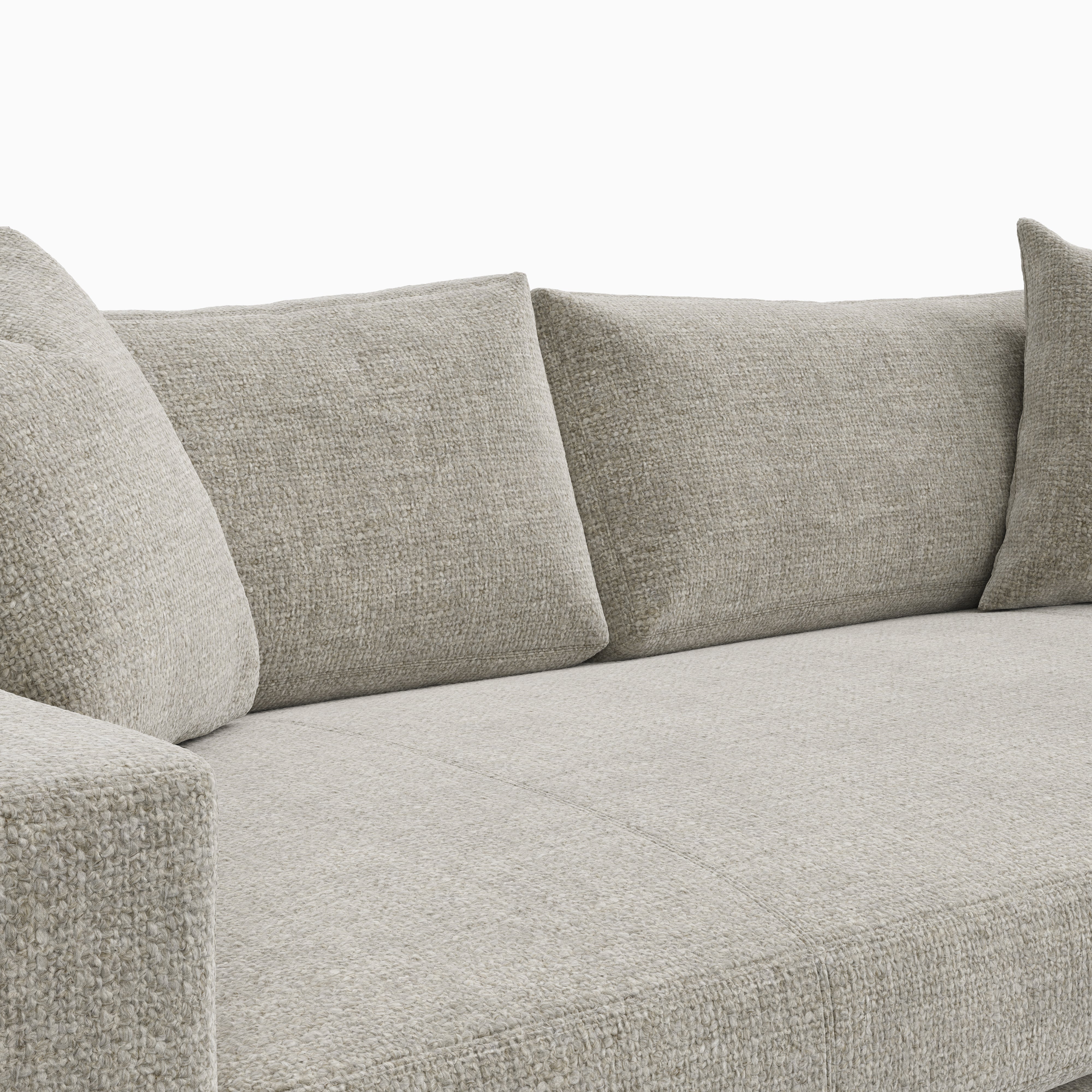 Aleric Sofa in Bone, 86"
