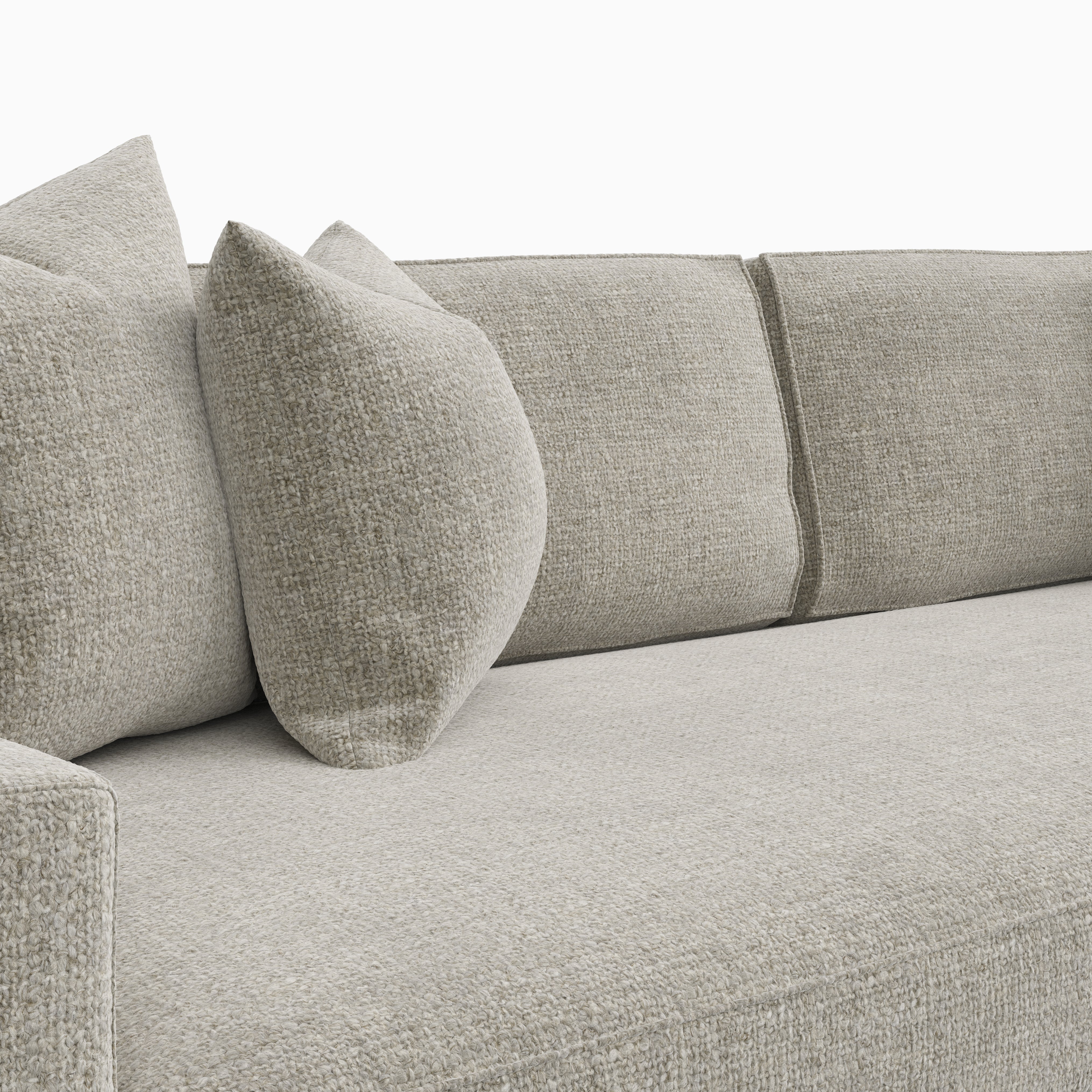 Aleric Sofa in Bone, 110"
