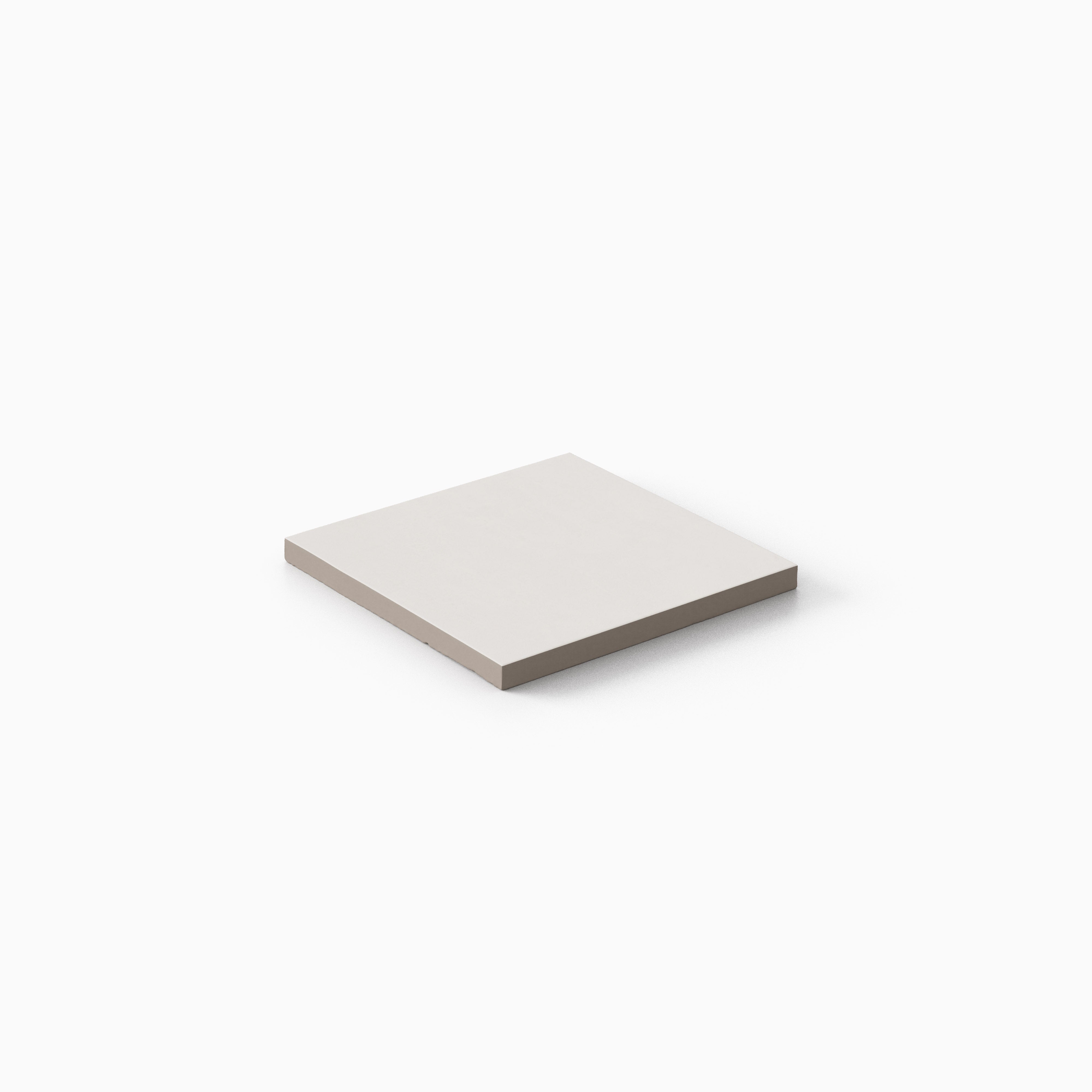 Elliot 4 x 4 Matte in White Sample