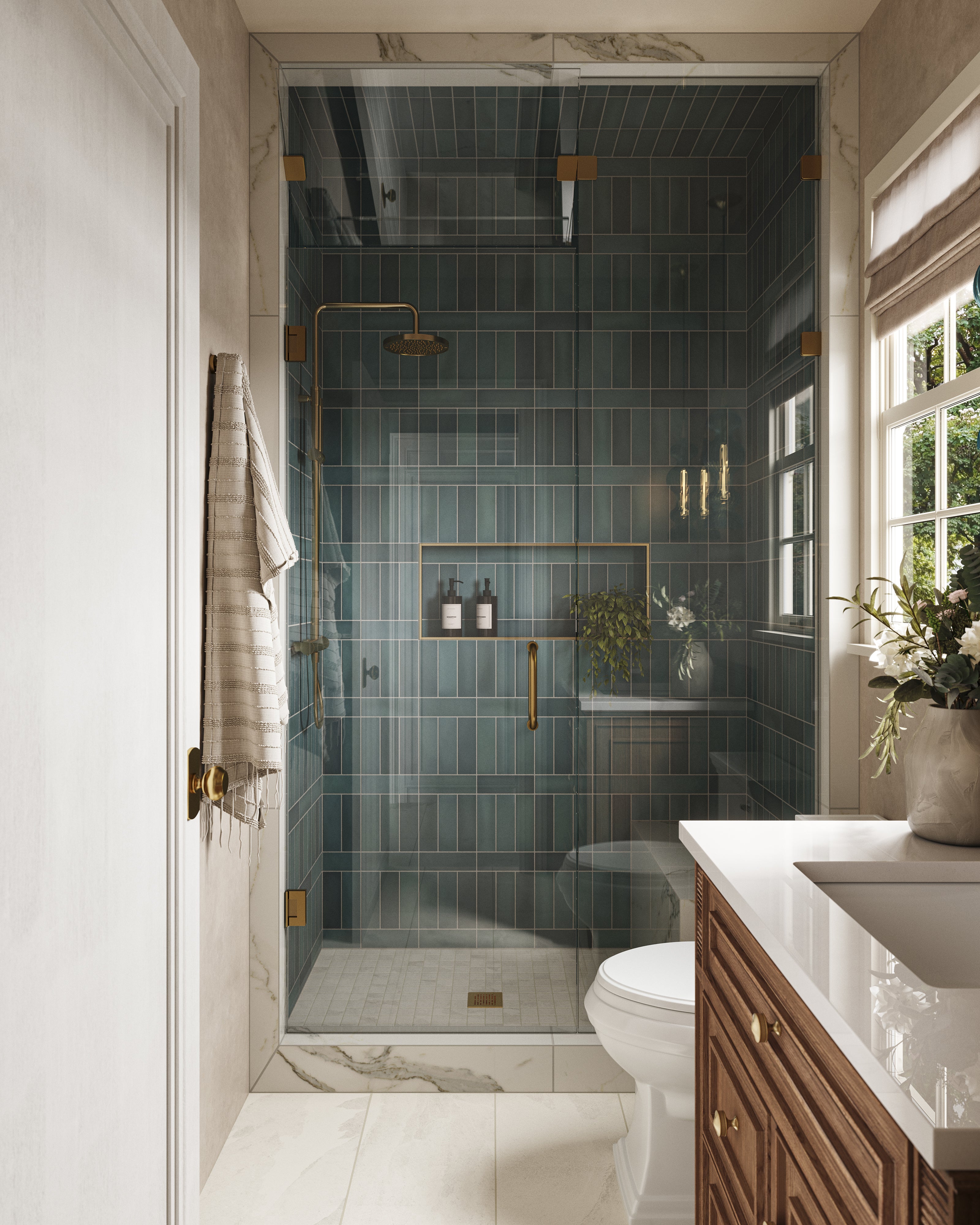 Aurora 2x2 Matte Porcelain Mosaic Tile in Ivory