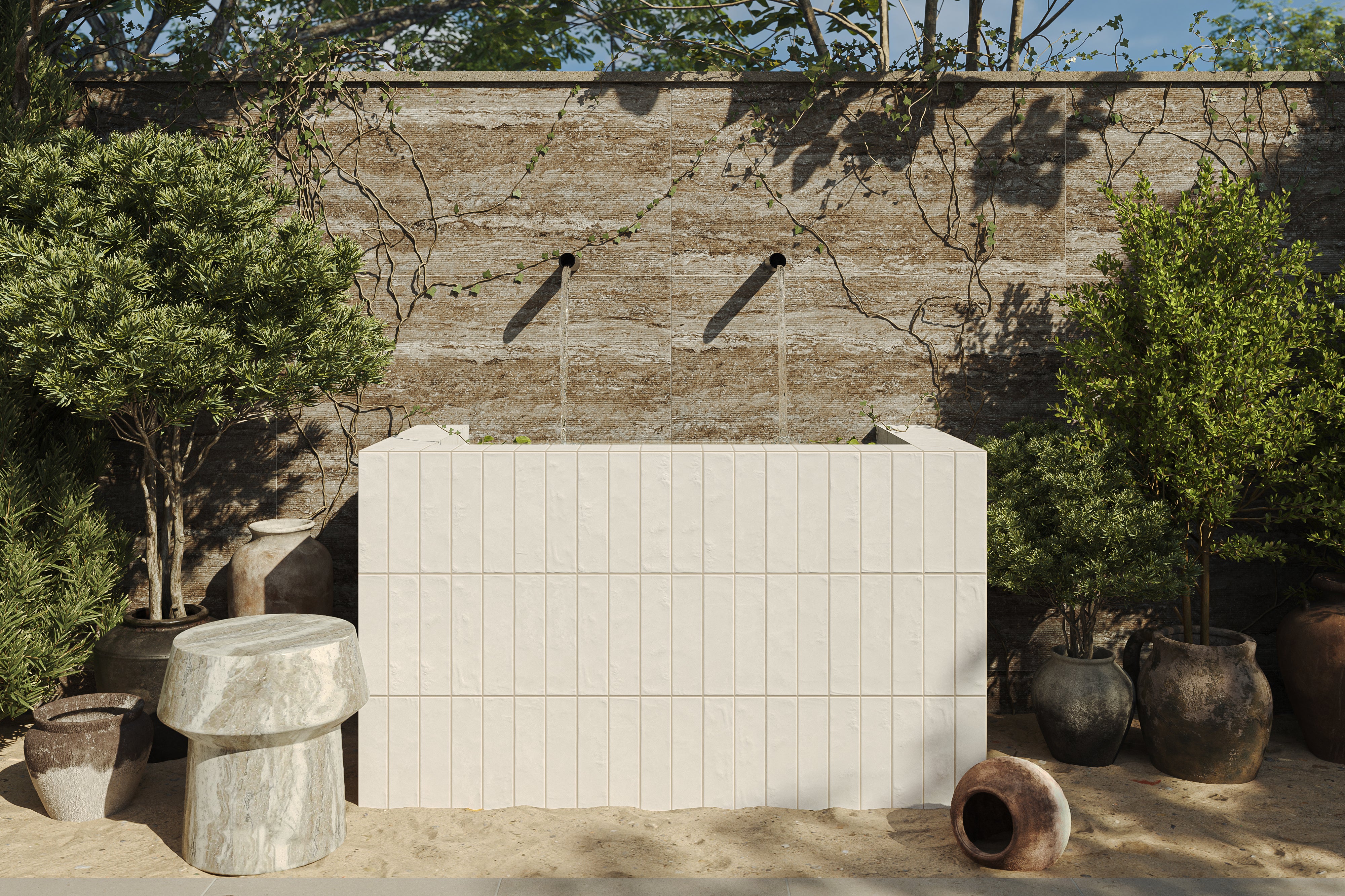 Kai 3x12 Matte Porcelain Tile in Whisper