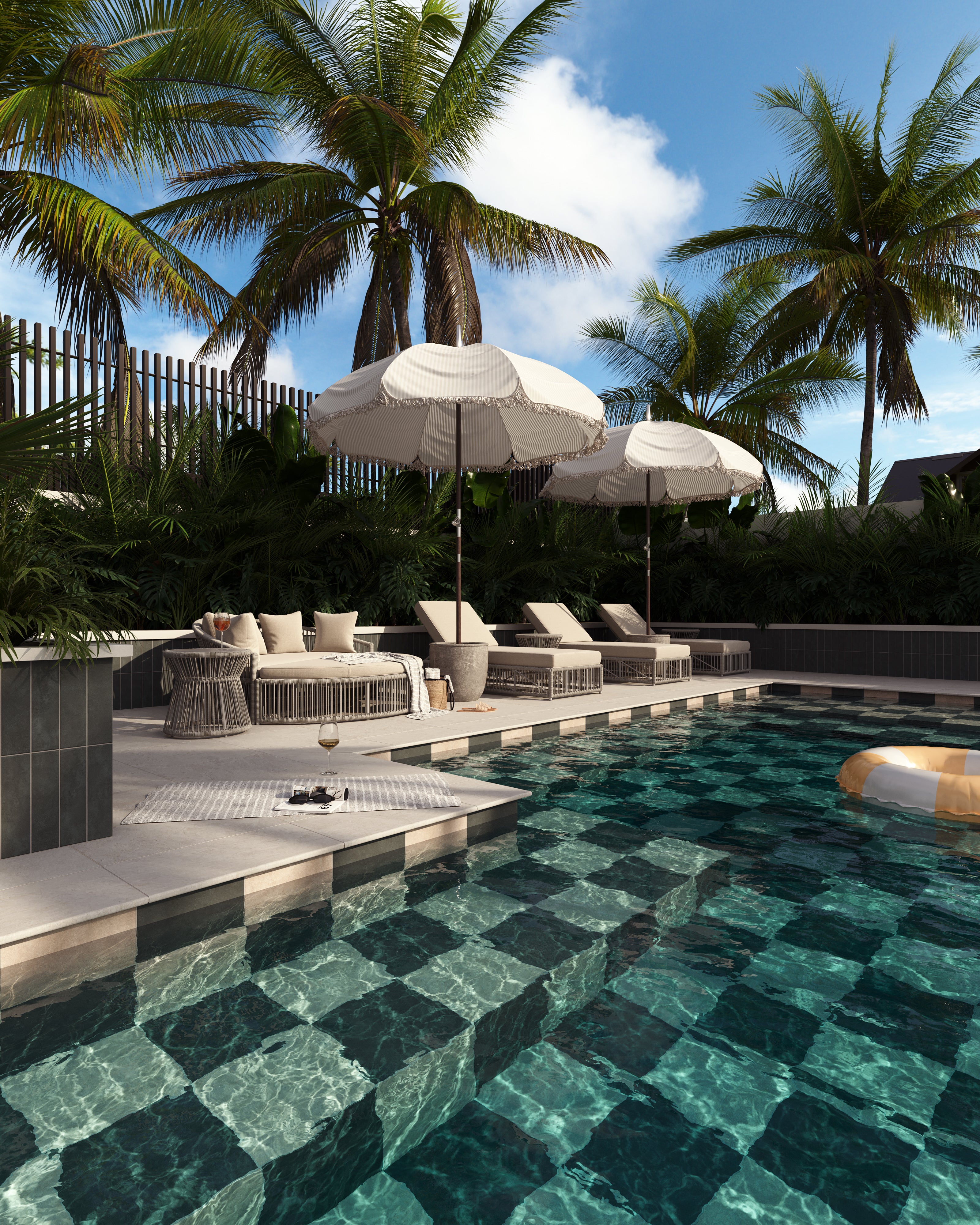Kai 12 x 12 Matte Porcelain Tile in Alabaster