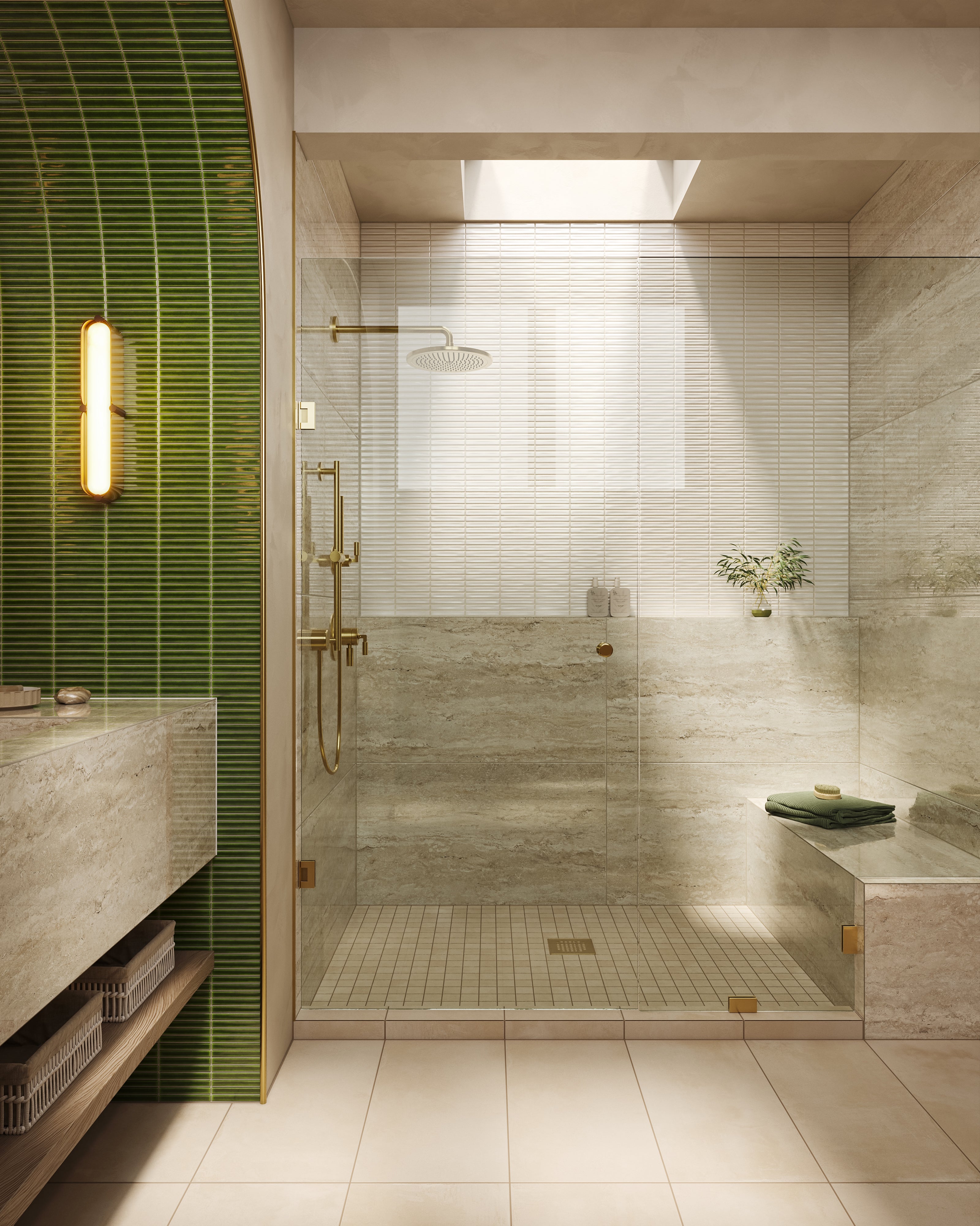 Elliot 12x24 Matte Porcelain Tile in Clay